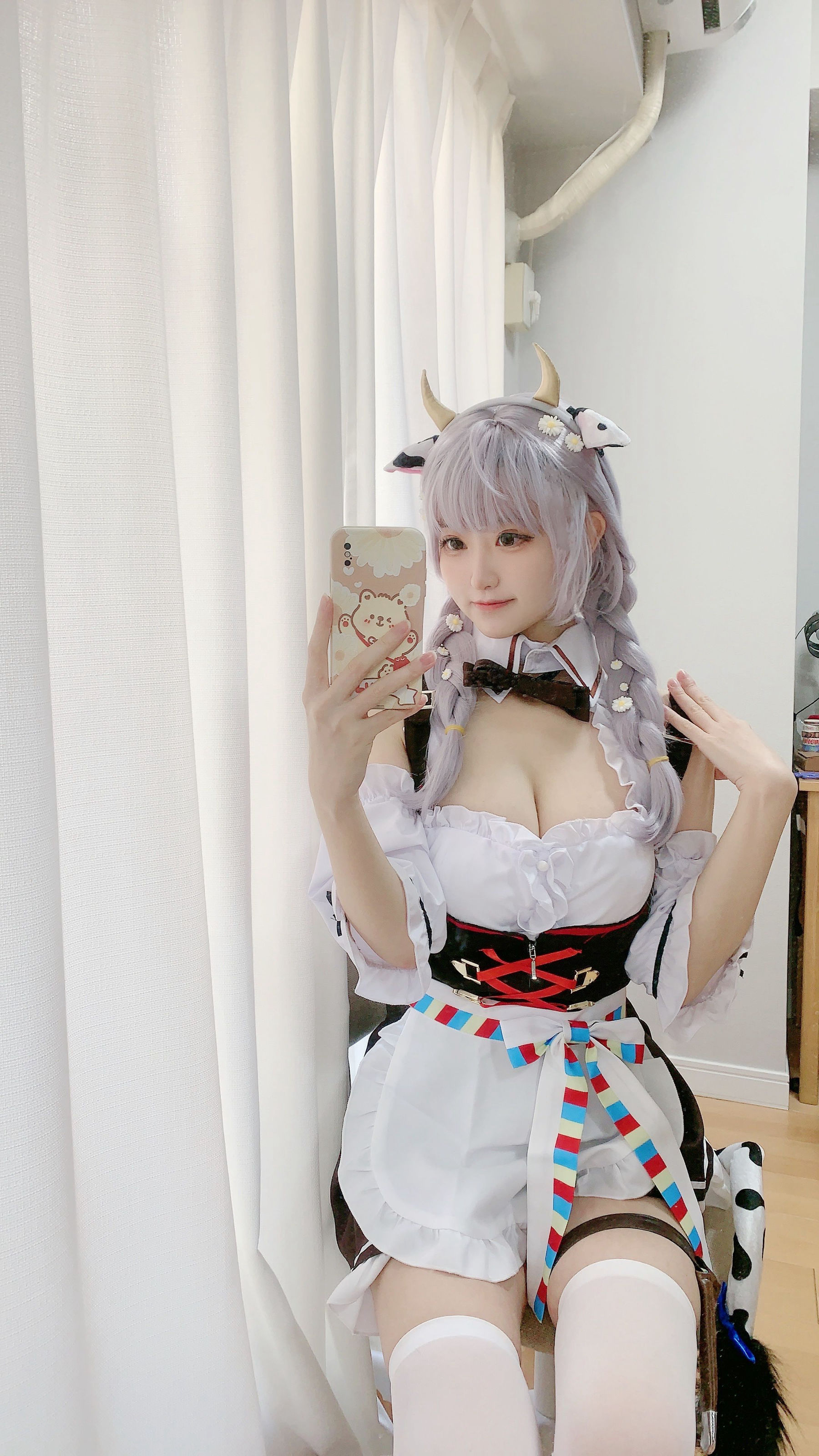 千阳(ちよ) – 白银诺尔 [11P] - 秀人网免费无水印在线套图写真