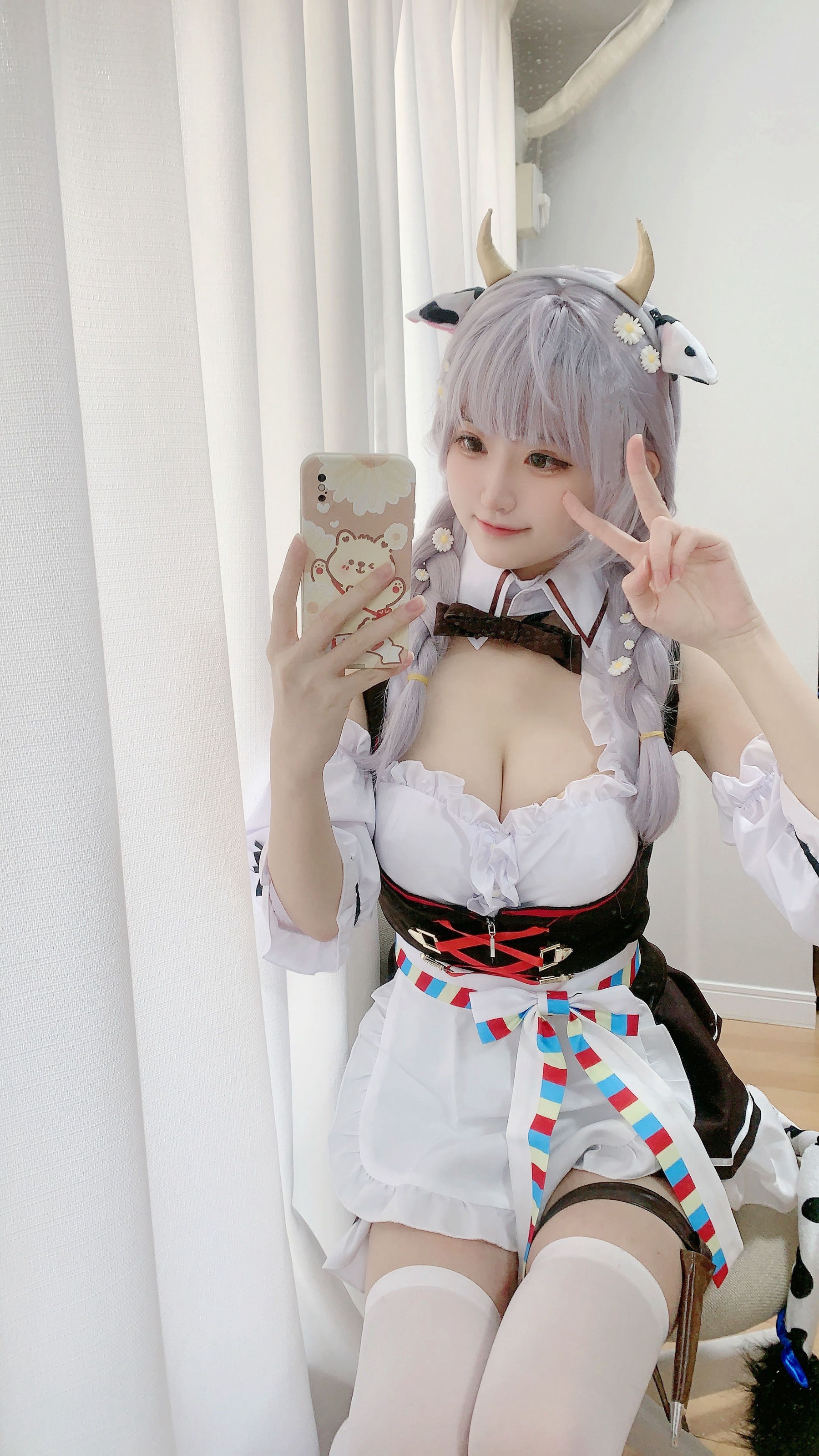 千阳(ちよ) – 白银诺尔 [11P] - 秀人网免费无水印在线套图写真