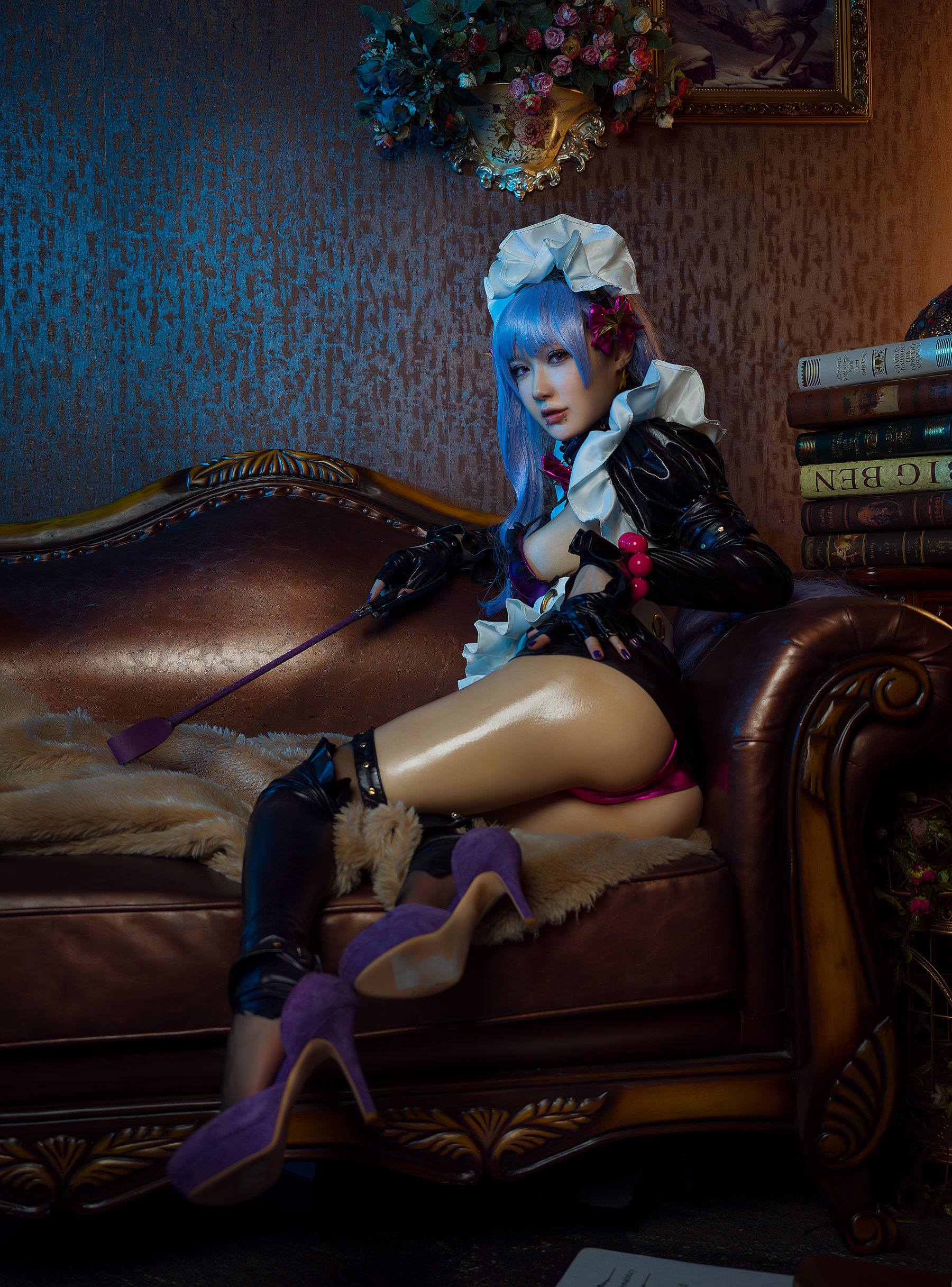 动漫博主阿包也是兔娘 – 女仆 BB酱 [19P] - 秀人网免费无水印在线套图写真