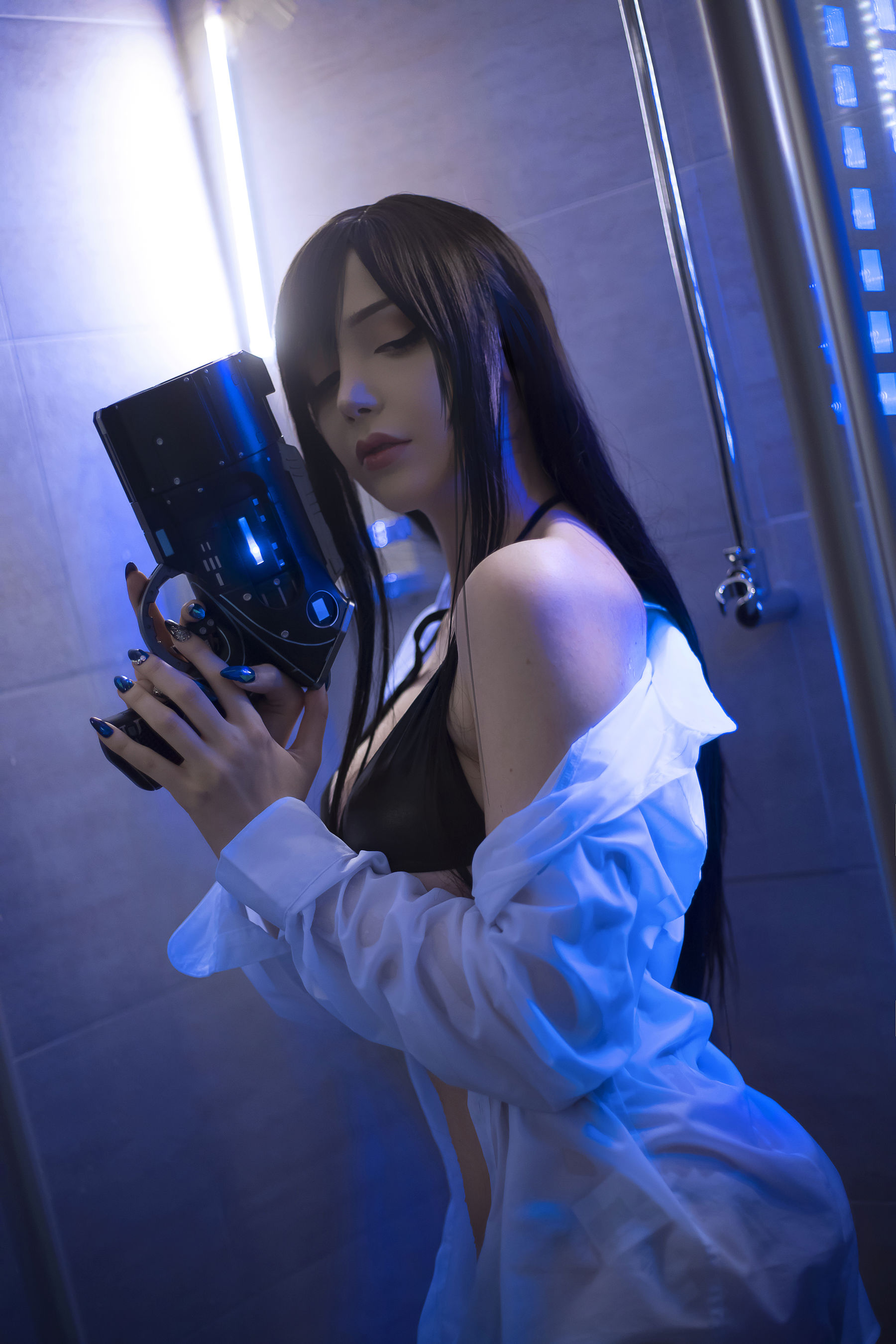 国外美女SayaTheFox – 浴室诱惑 [10P] - 秀人网免费无水印在线套图写真