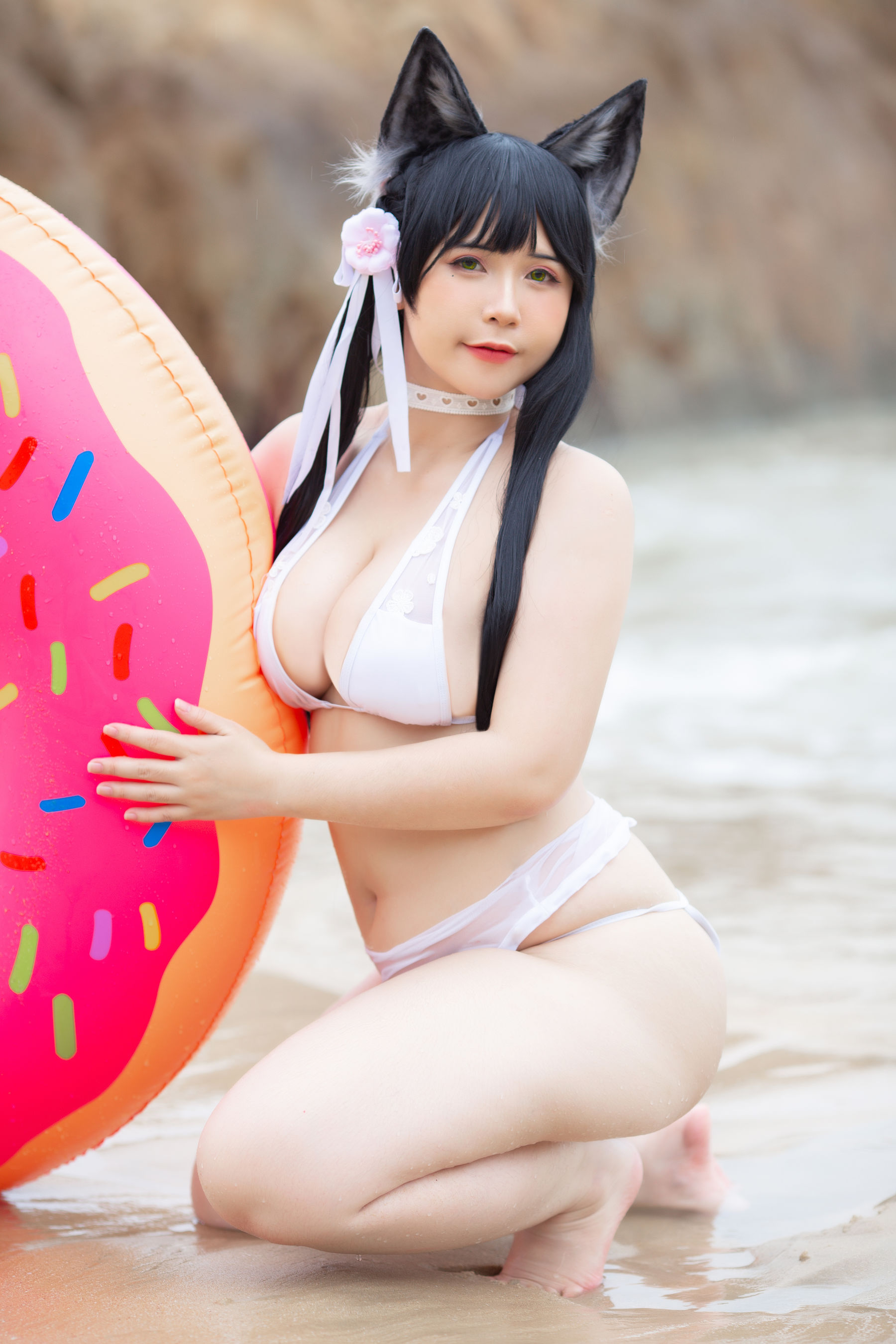 Uy Uy – Atago Bikini [31P] - 秀人网免费无水印在线套图写真
