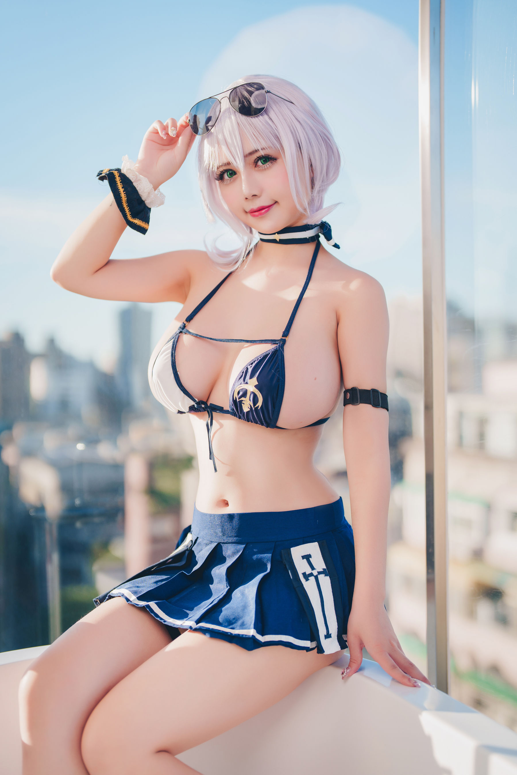 沖田凜花Rinka – Shirogane Noel [13P] - 秀人网免费无水印在线套图写真