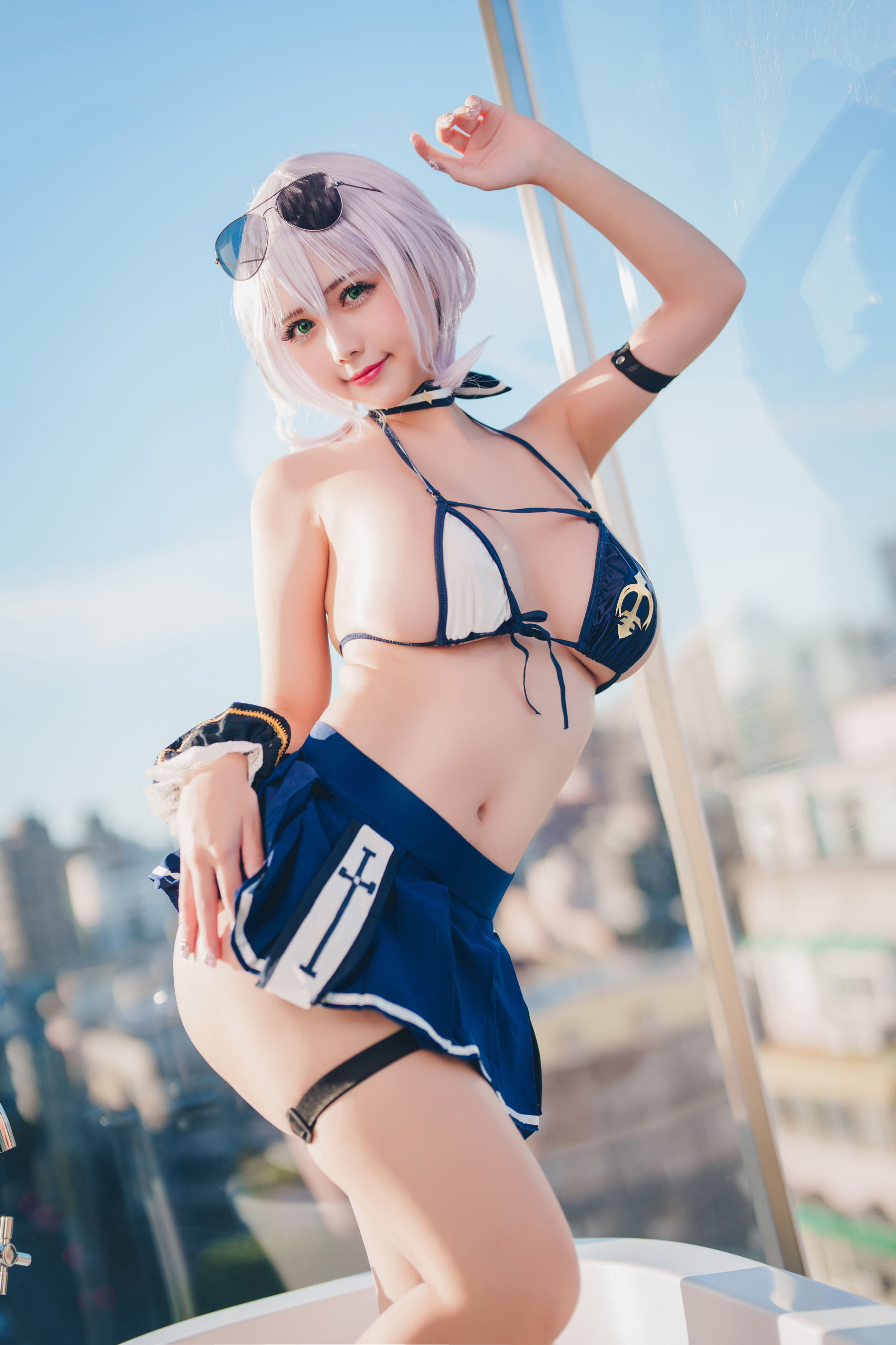 沖田凜花Rinka – Shirogane Noel [13P] - 秀人网免费无水印在线套图写真