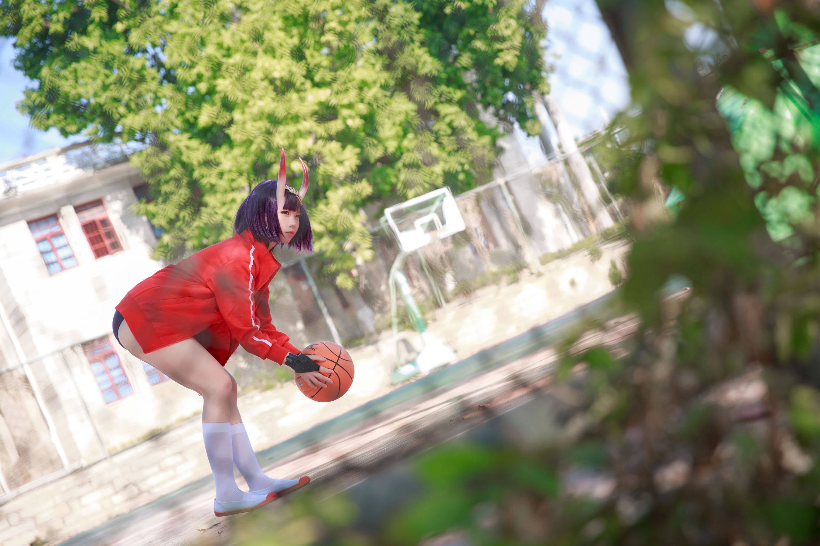 动漫博主G44不会受伤 – 酒吞体操服 [18P] - 秀人网免费无水印在线套图写真