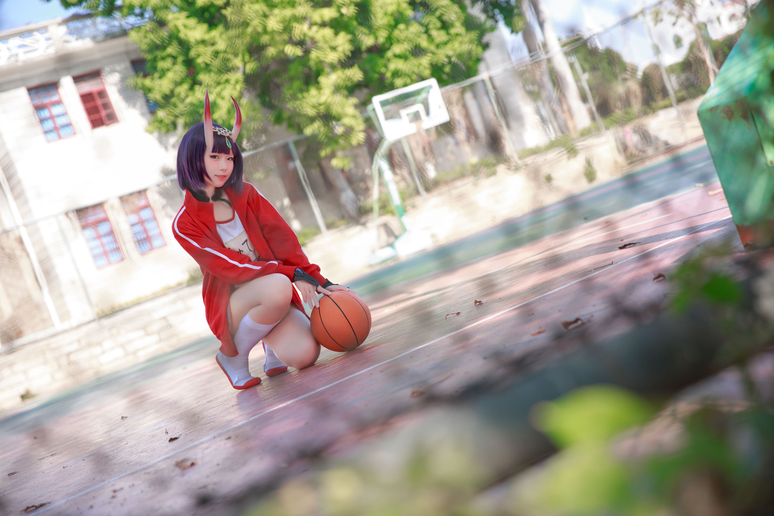 动漫博主G44不会受伤 – 酒吞体操服 [18P] - 秀人网免费无水印在线套图写真