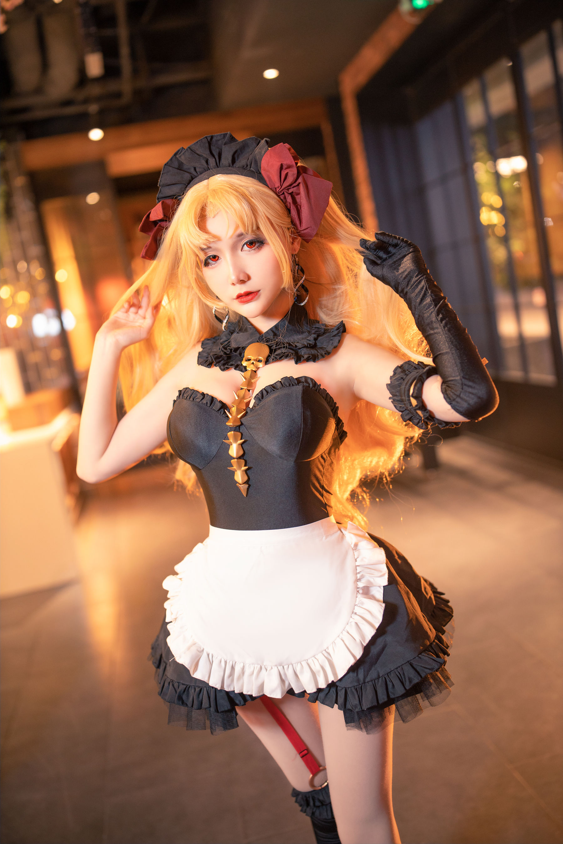 COS妹子仙九Airi 艾蕾女仆 [21P] - 秀人网免费无水印在线套图写真