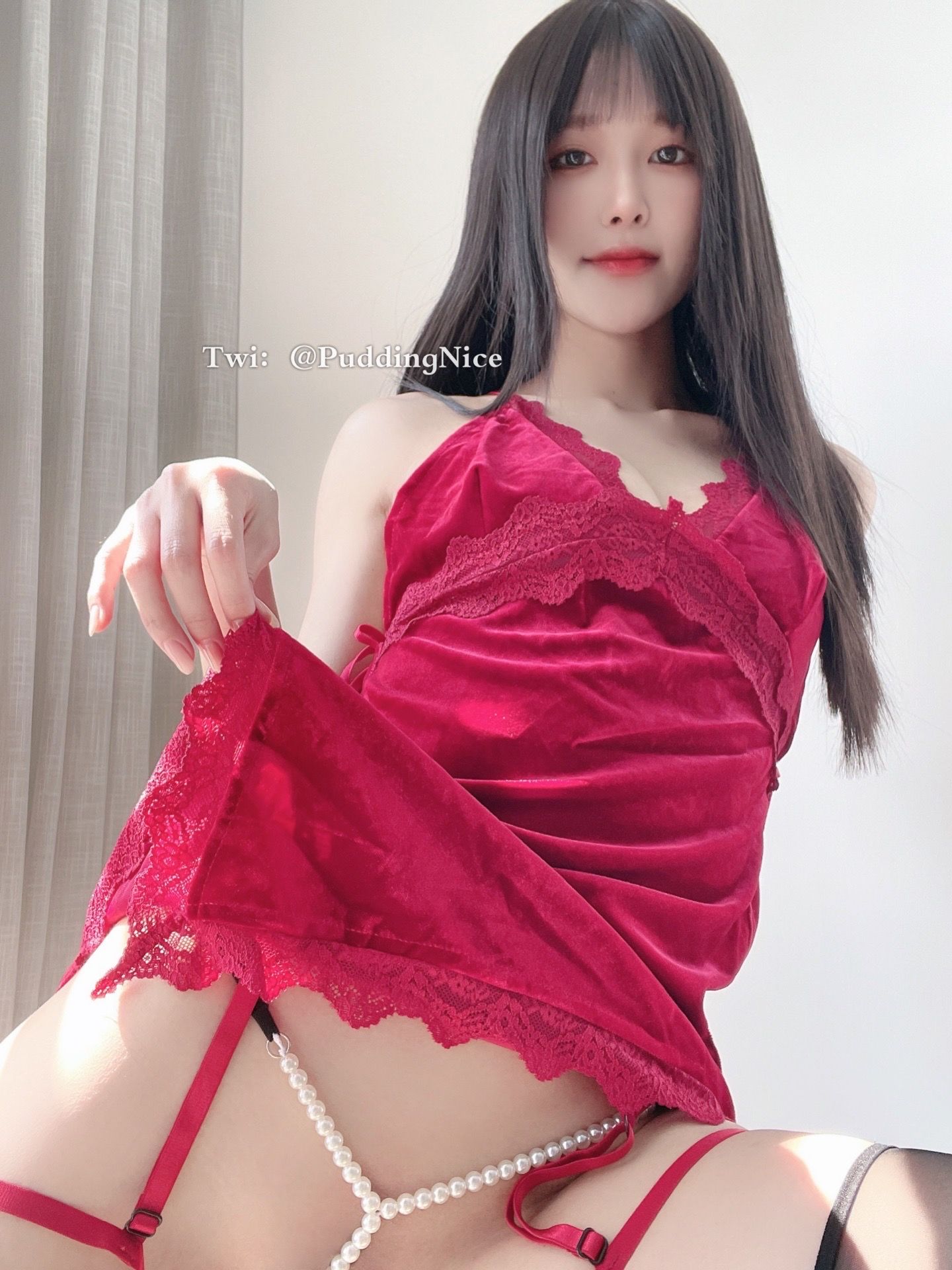 布丁大法 – 红酒流心 [58P] - 秀人网免费无水印在线套图写真