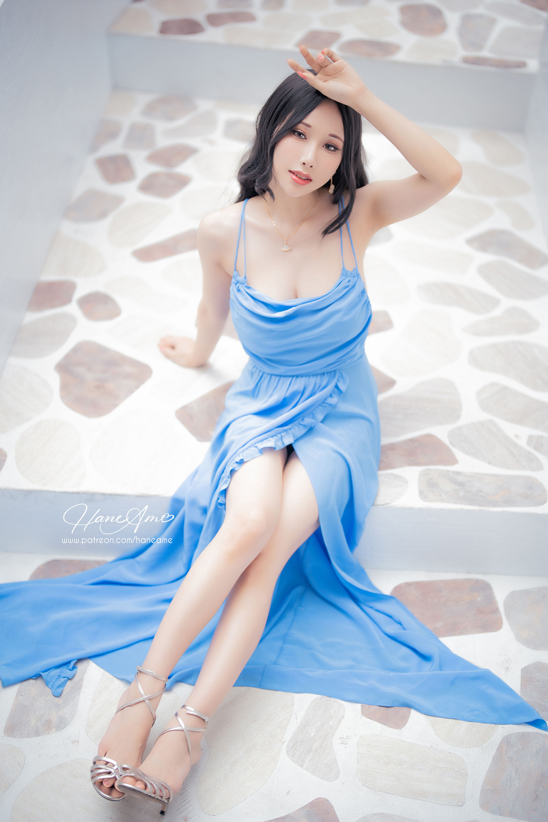 Hane Ame 雨波 – 爱琴海 Aegean Sea [40P] - 秀人网免费无水印在线套图写真