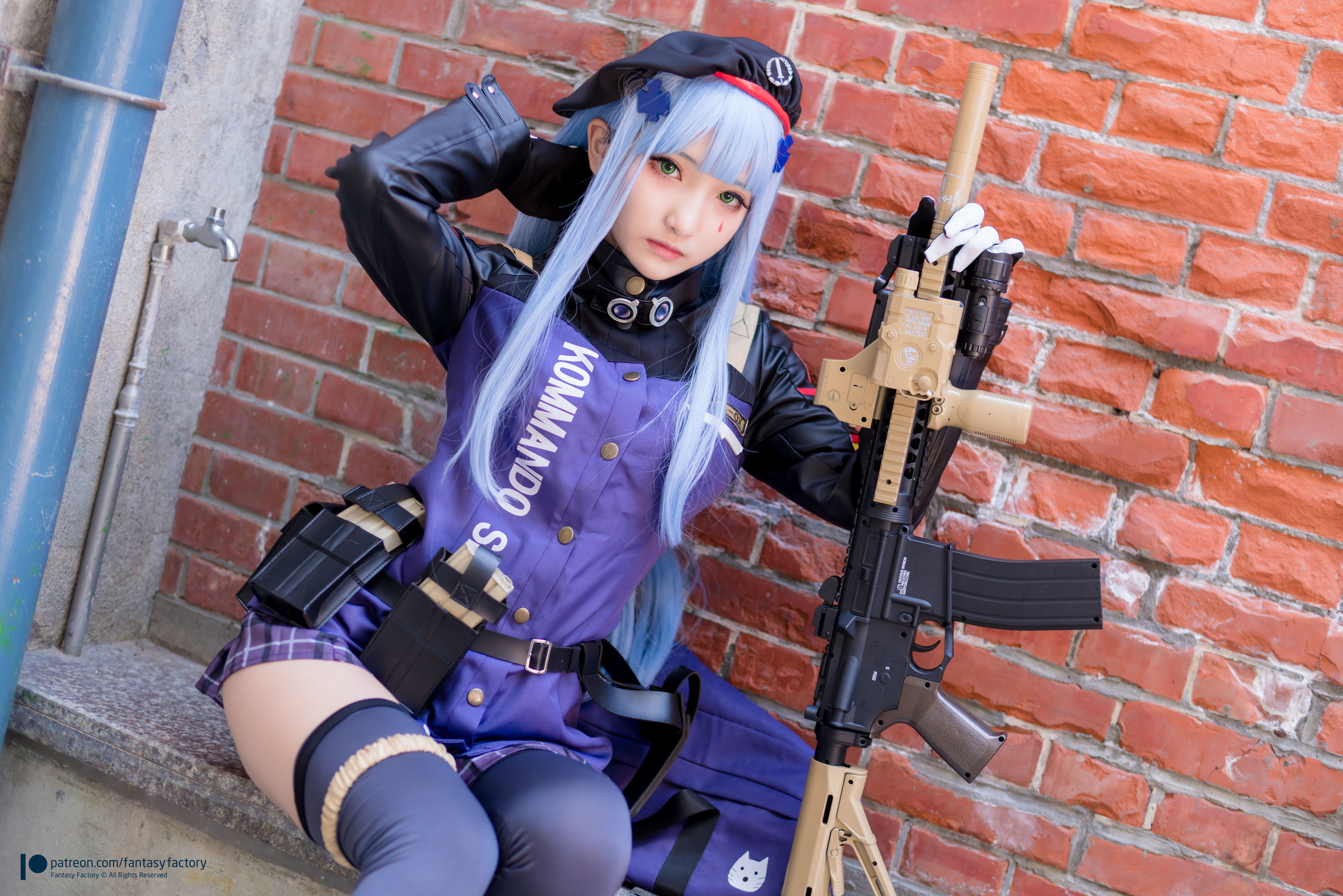 [Fantasy Factory] 小丁Cosplay – 魔女 浴池 黑丝 [60P] - 秀人网免费无水印在线套图写真