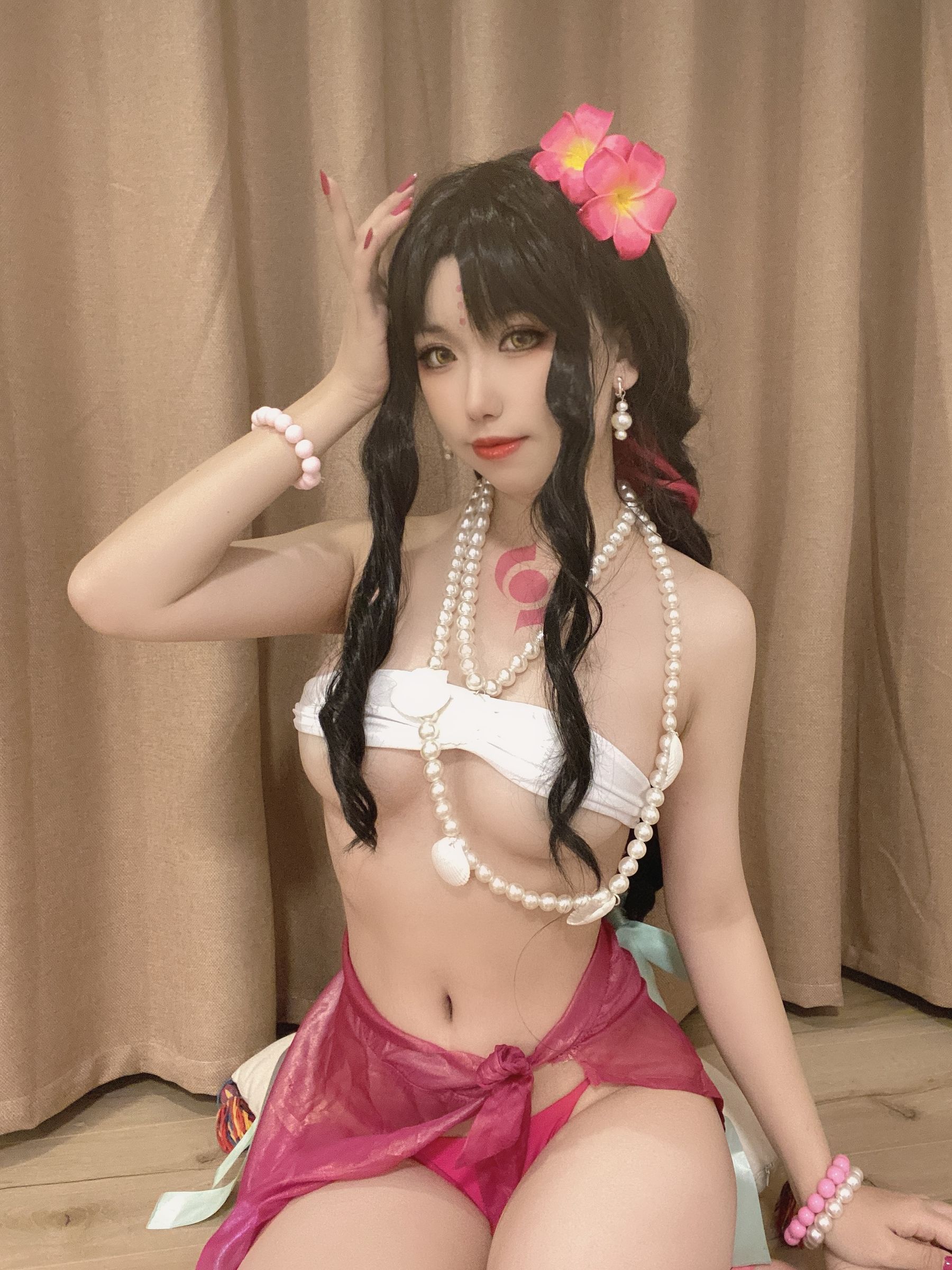 一北亦北 – 杀生院泳装 [33P] - 秀人网免费无水印在线套图写真