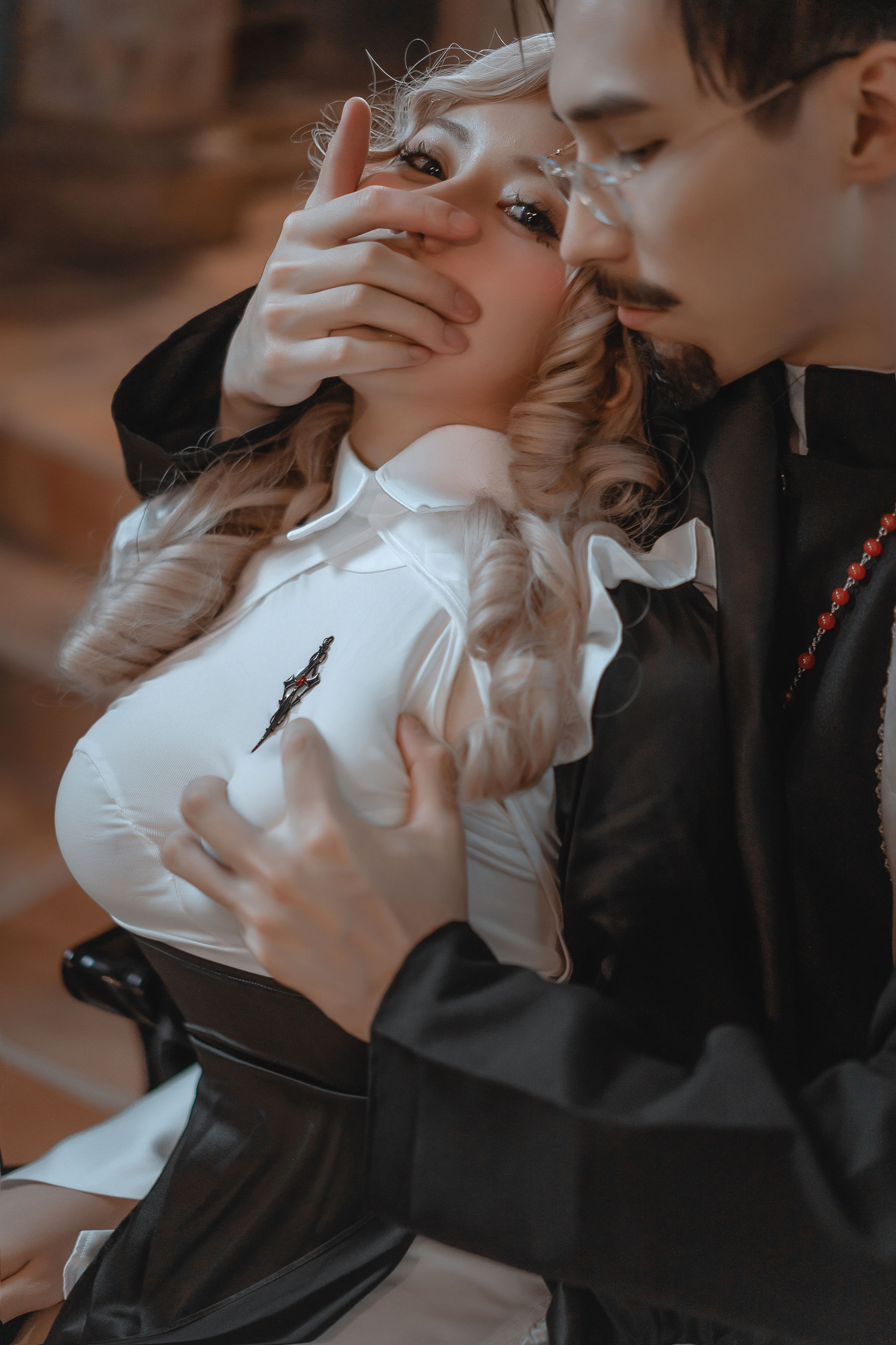 一笑芳香沁 – 神父修女 [42P] - 秀人网免费无水印在线套图写真