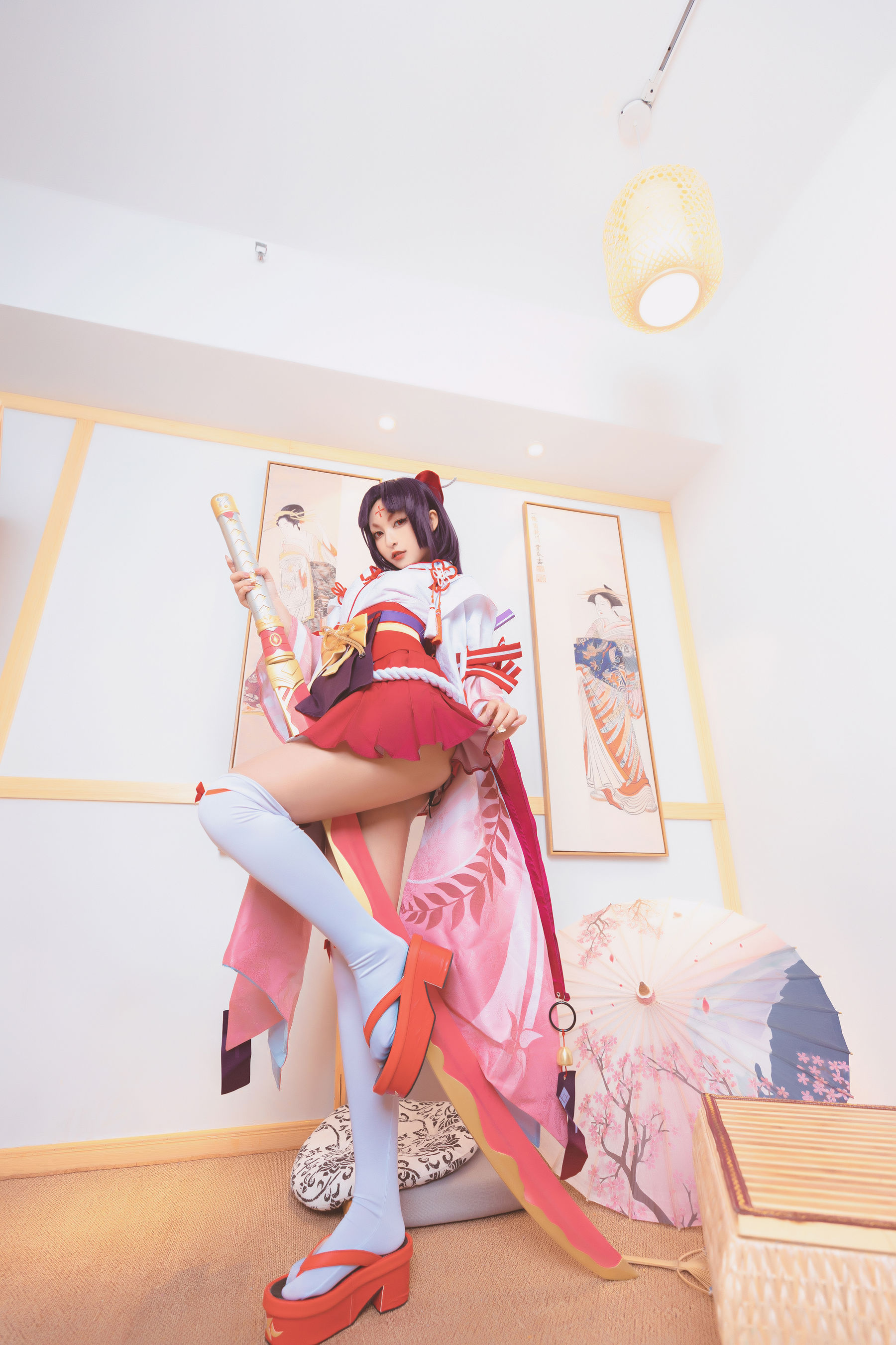 [Cosplay写真] 萝莉神楽坂真冬之刀ノ語 [75P] - 秀人网免费无水印在线套图写真