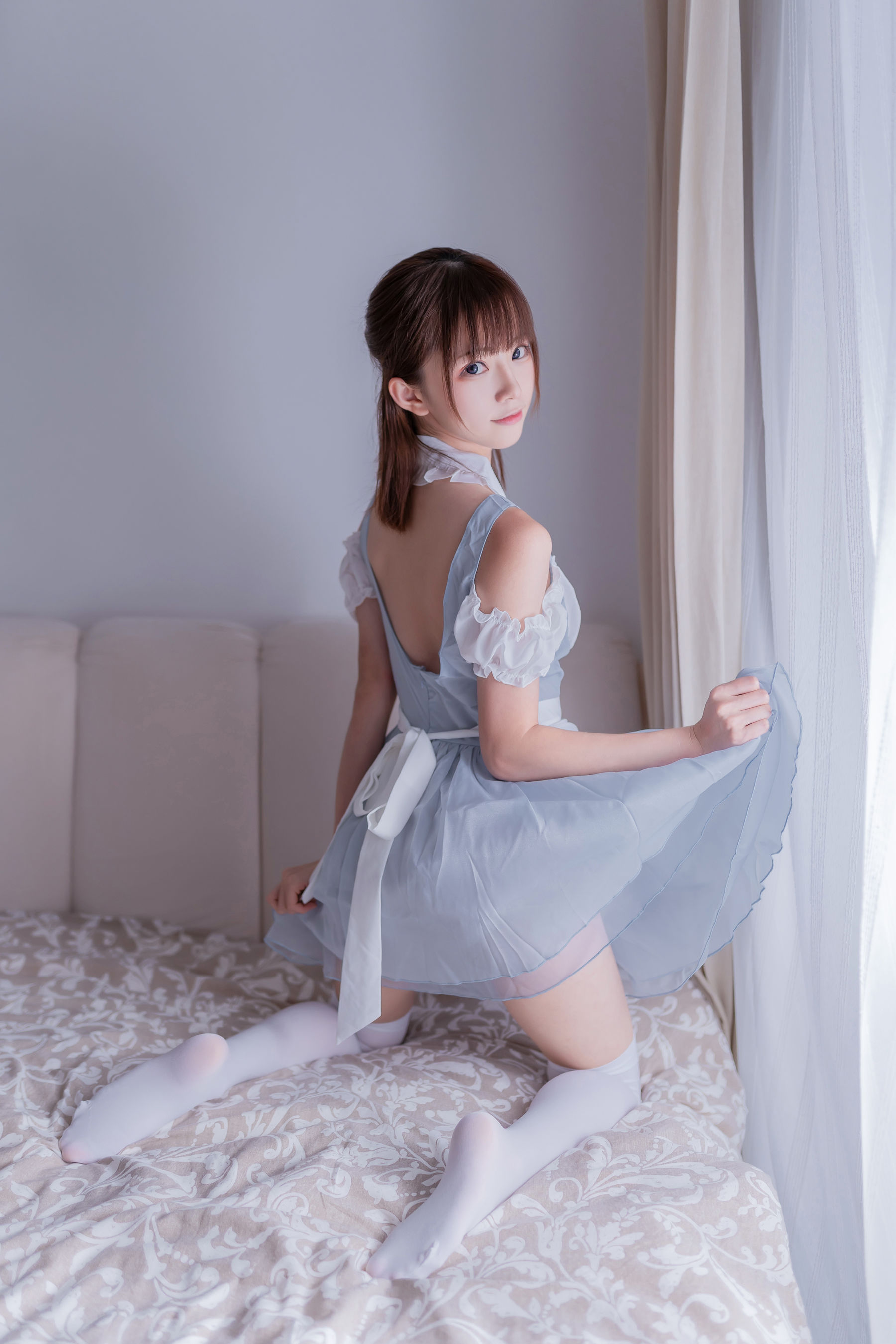 动漫博主Kitaro_绮太郎 – 白情女仆 [40P] - 秀人网免费无水印在线套图写真