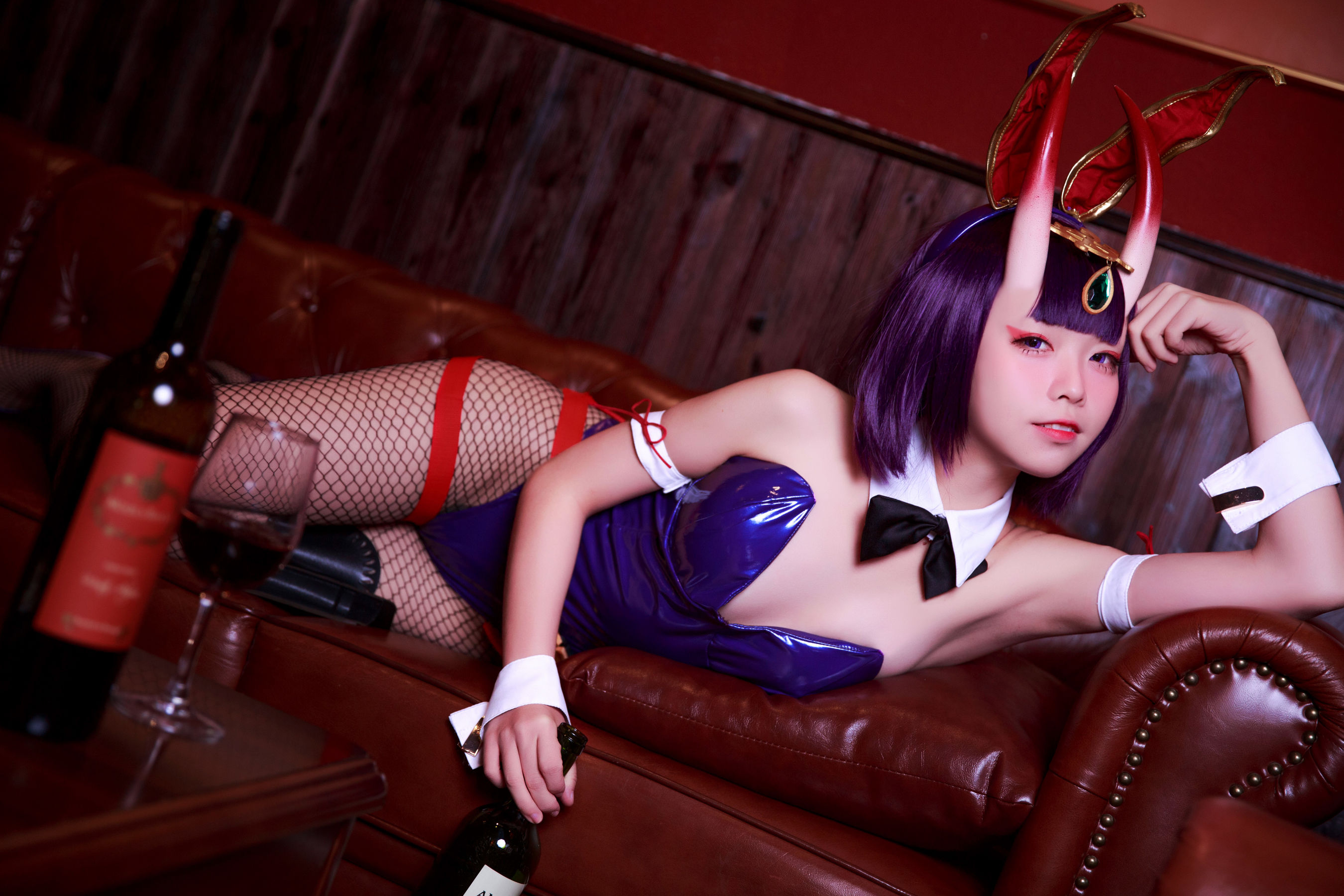 动漫博主G44不会受伤 – 酒吞兔女郎 [16P] - 秀人网免费无水印在线套图写真