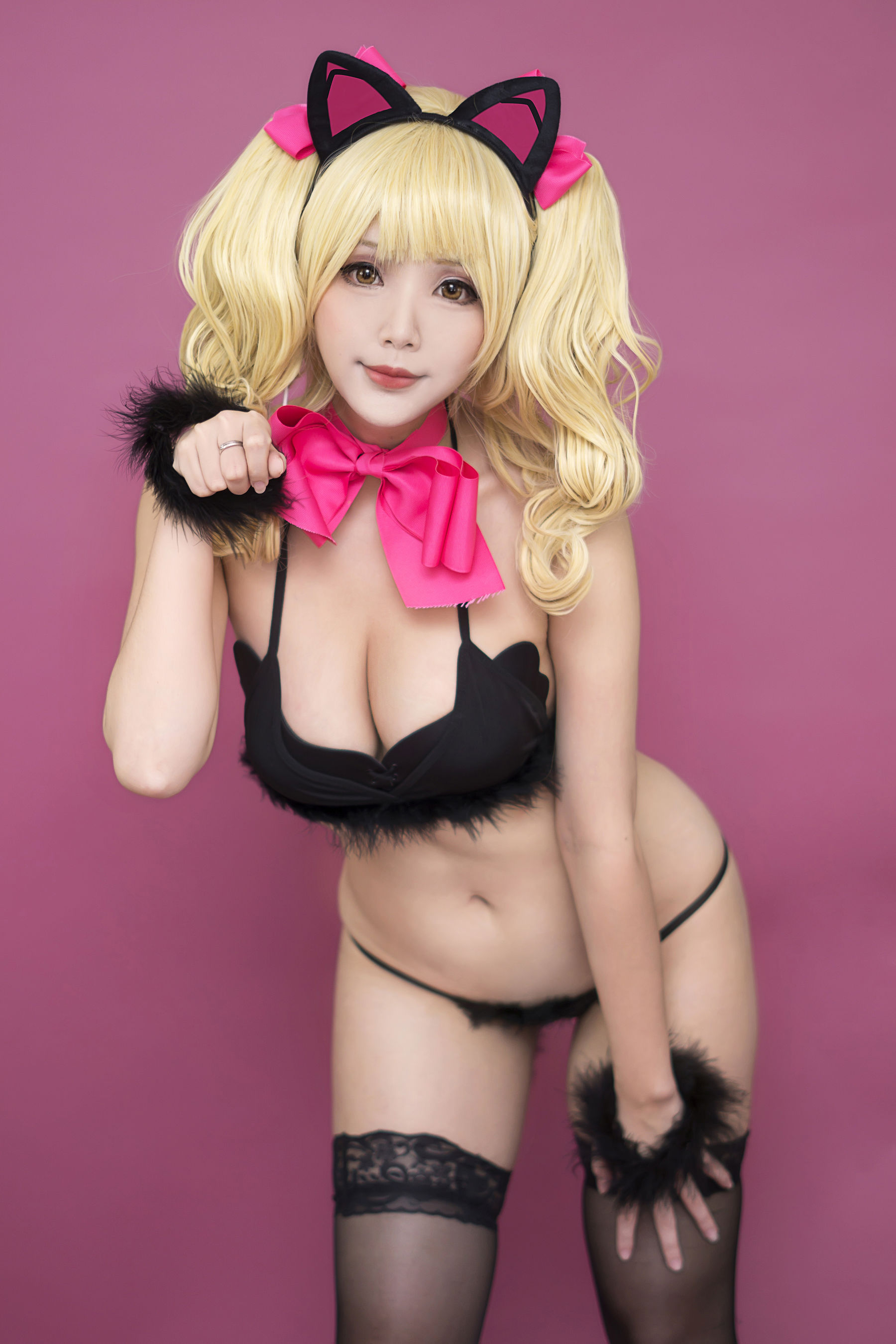 越裔正妹Hana bunny – Black Cat D.Va (Overwatch) [13P] - 秀人网免费无水印在线套图写真