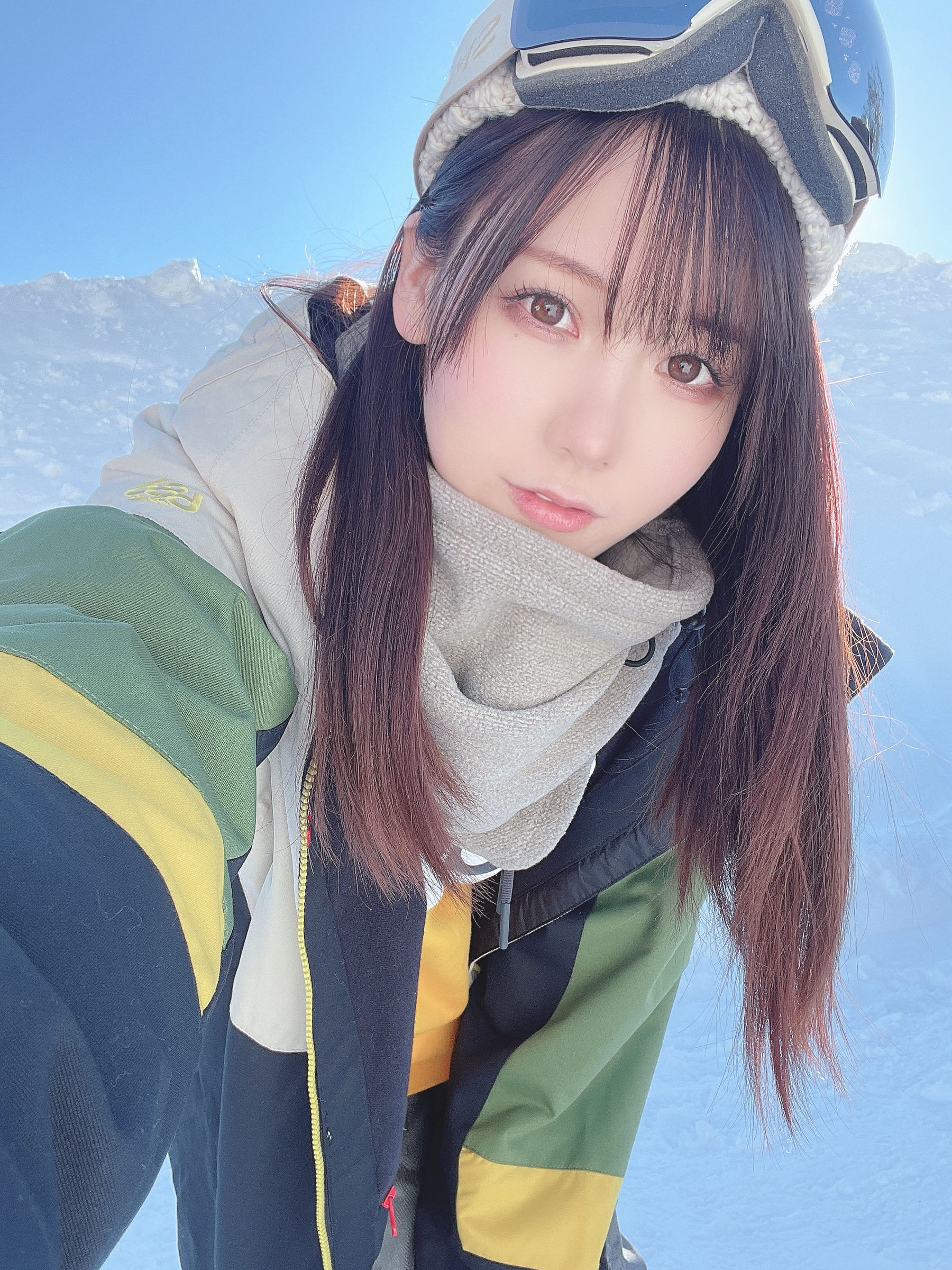 日本甜美COSERけんけん[fantia] 20220131-スノボウェア [12P] - 秀人网免费无水印在线套图写真