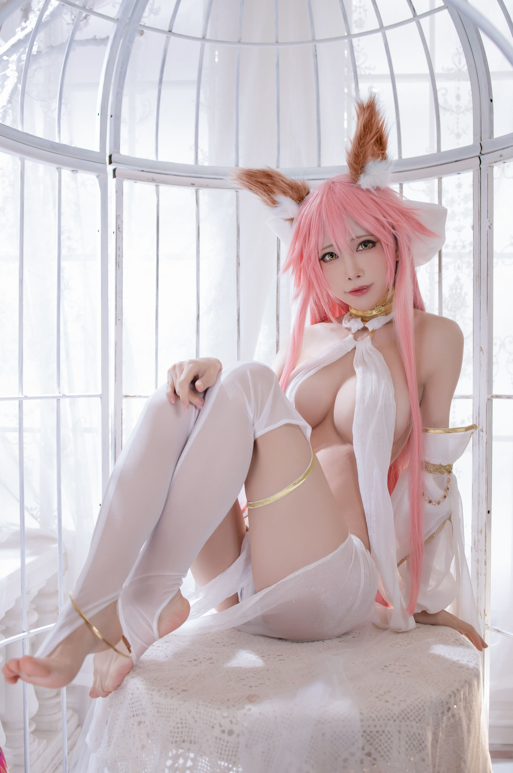 动漫博主水淼aqua – 尼禄x玉藻前 [86P] - 秀人网免费无水印在线套图写真