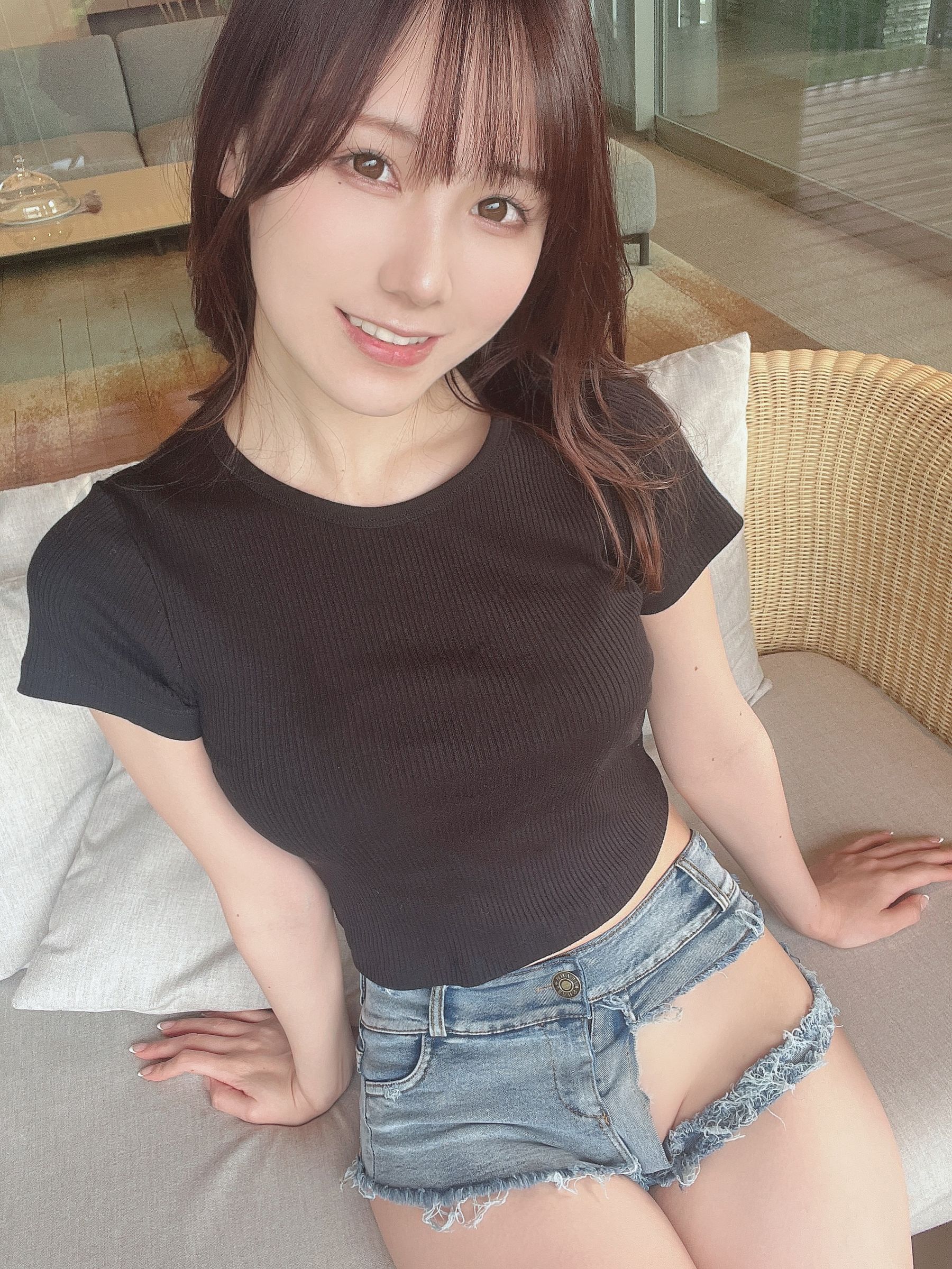 日本甜美COSERけんけん[fantia] 2022.05 大ダメージデニム [23P] - 秀人网免费无水印在线套图写真