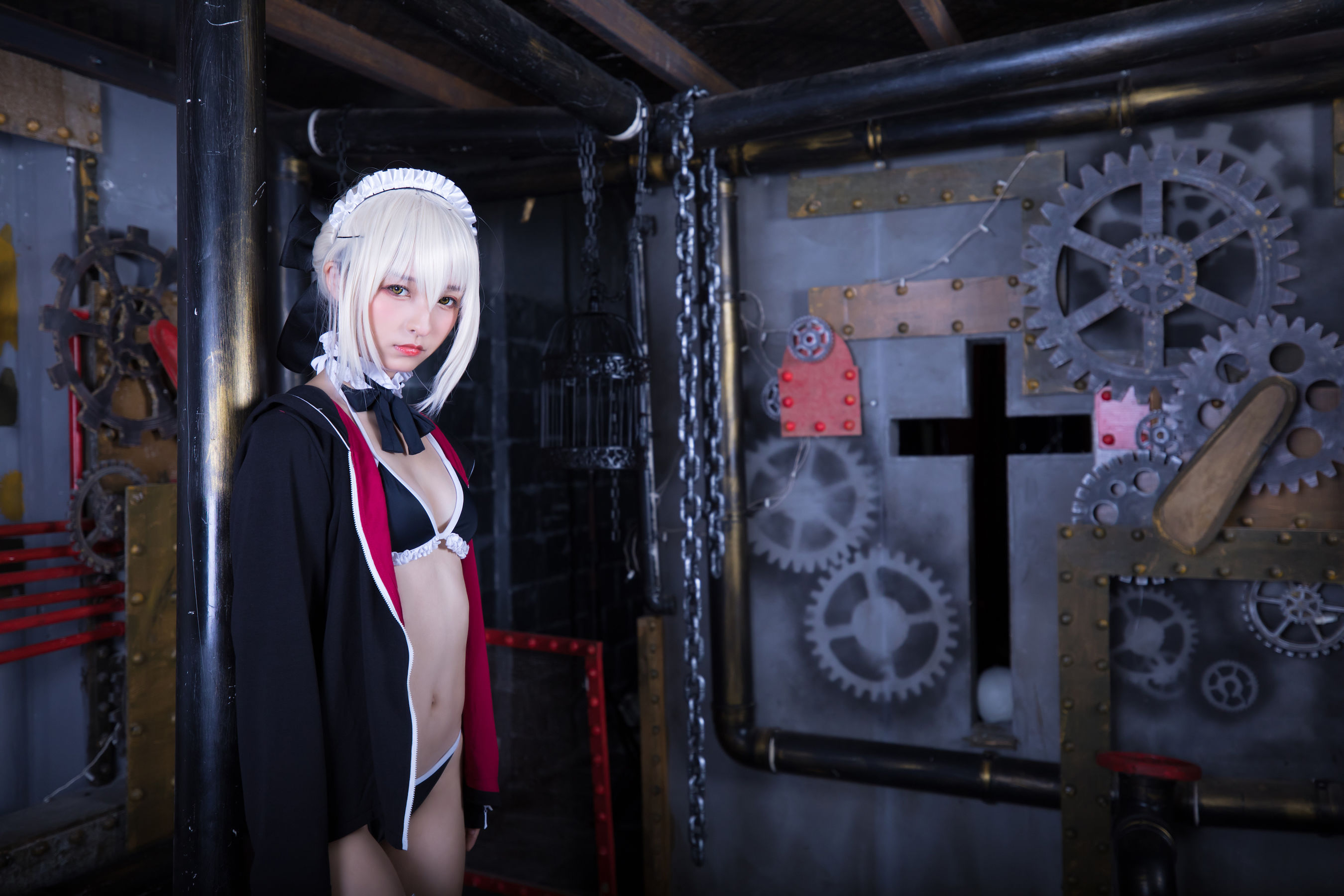 [萝莉COS] 神楽坂真冬 绝对服从(Fate Grand Order) [150P] - 秀人网免费无水印在线套图写真