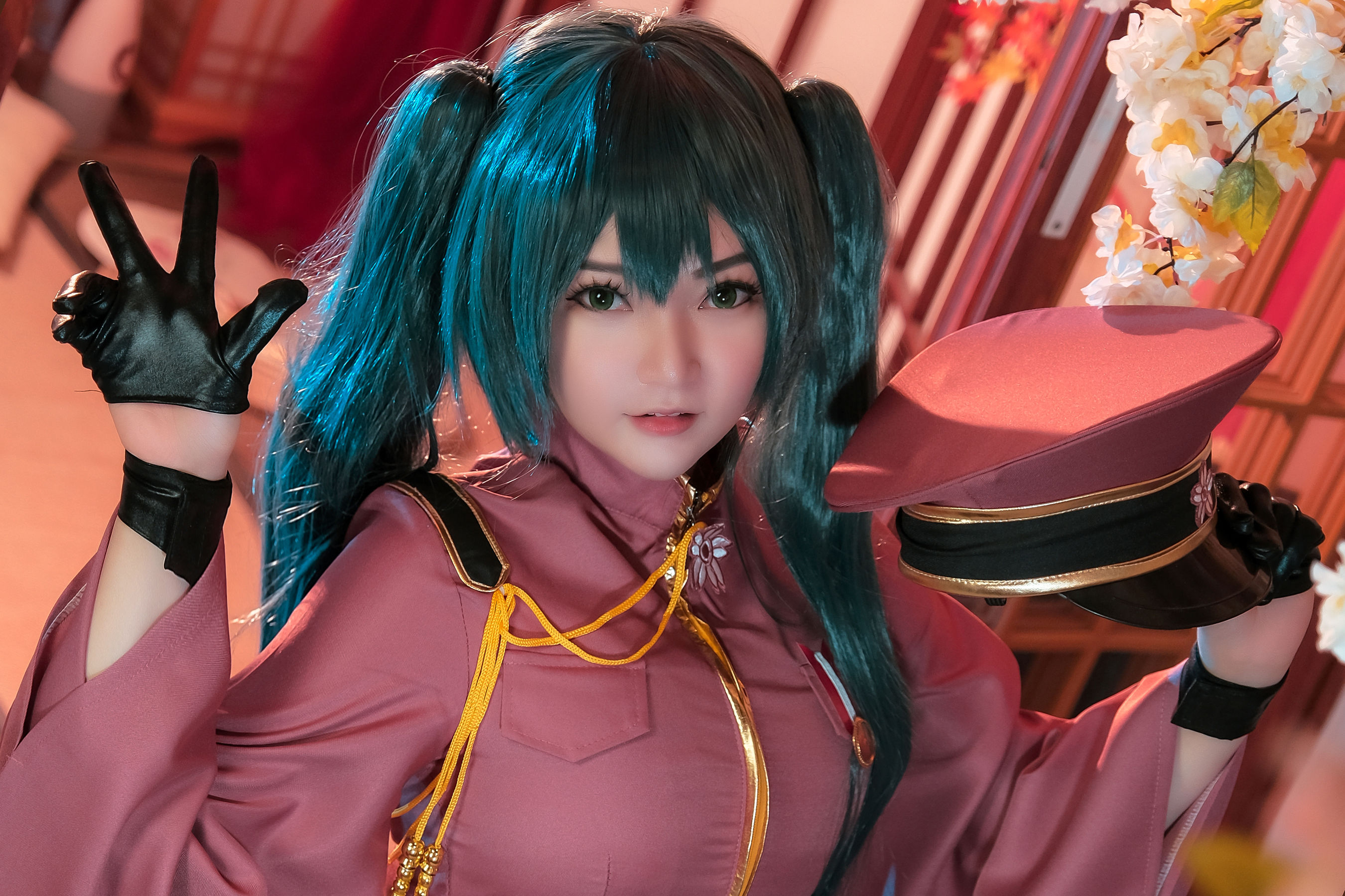 Coser小姐姐Potato Godzilla – Miku Senbonzakura [24P] - 秀人网免费无水印在线套图写真