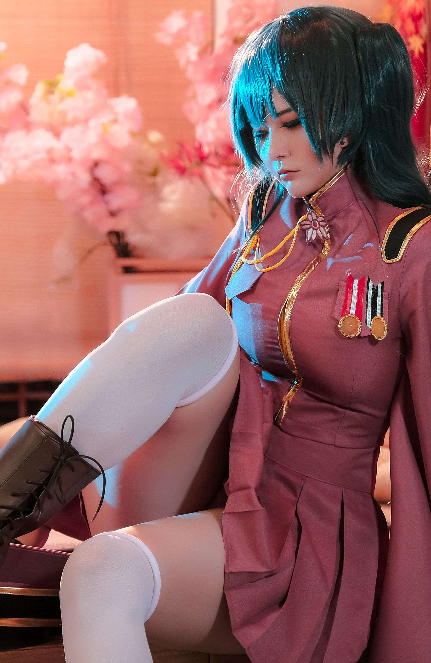 Coser小姐姐Potato Godzilla – Miku Senbonzakura [24P] - 秀人网免费无水印在线套图写真