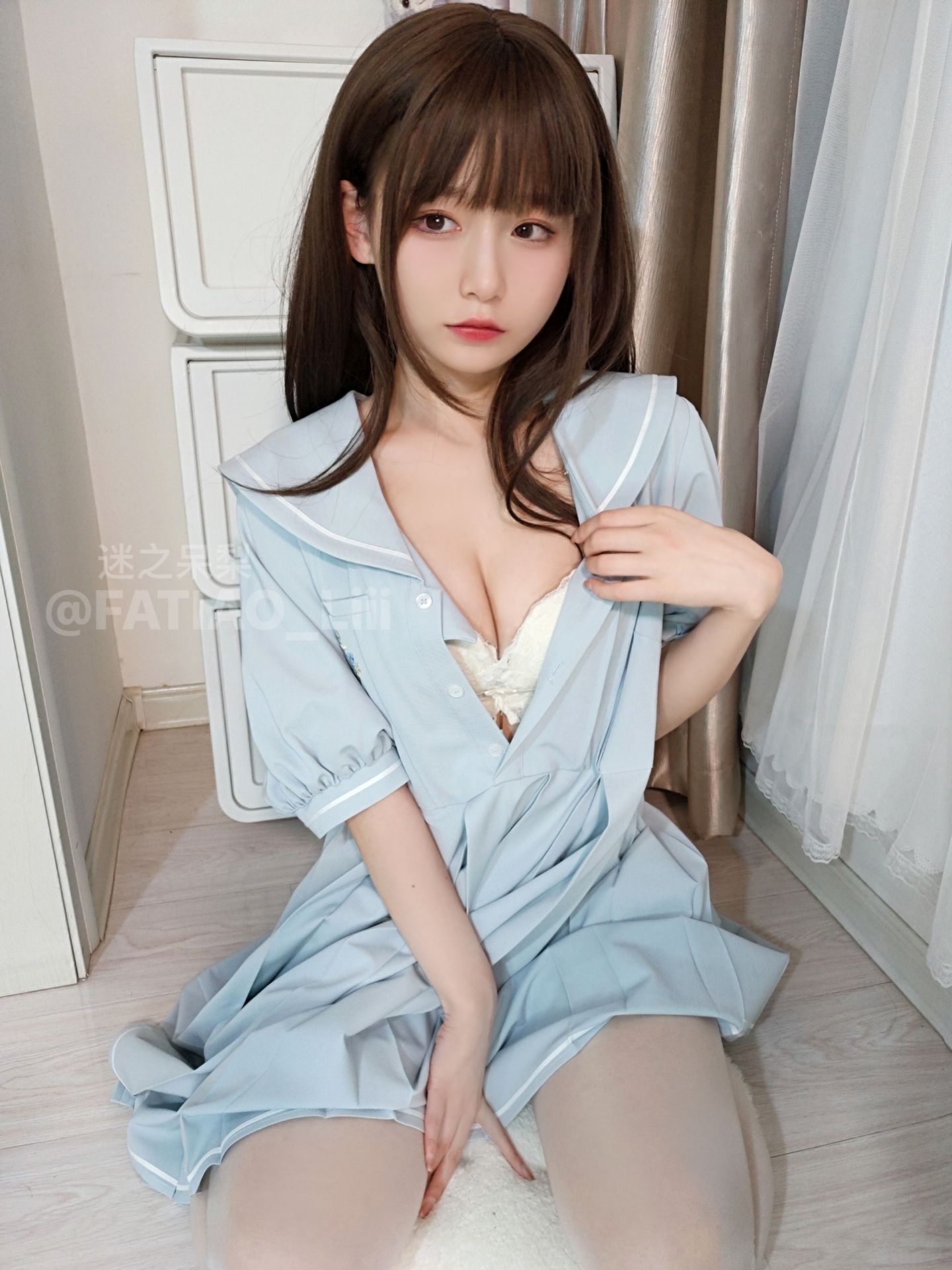 迷之呆梨(发条少女)[fantia] – 今日着る下着 [15P] - 秀人网免费无水印在线套图写真
