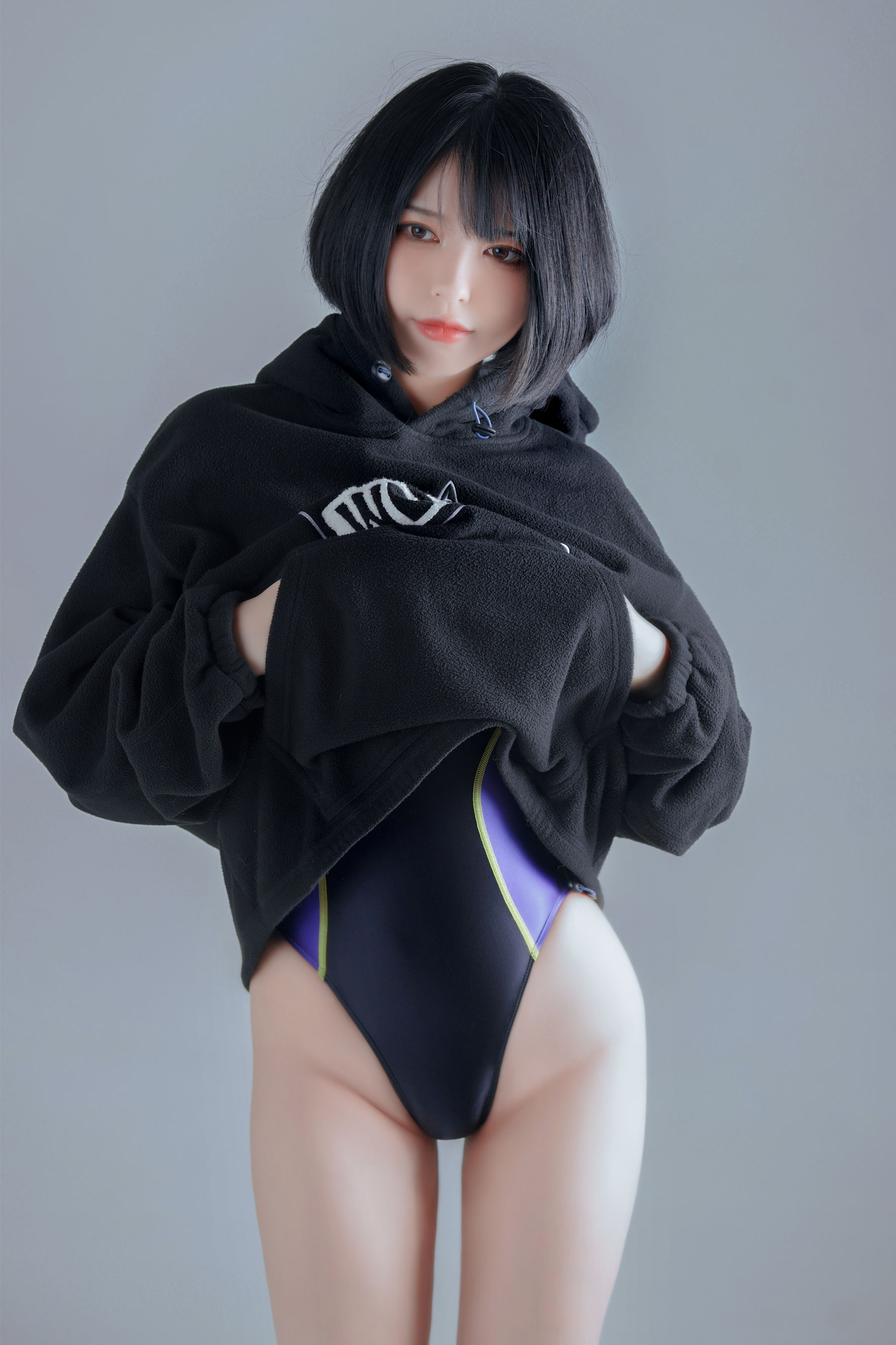 半半子 – 竞泳 [36P] - 秀人网免费无水印在线套图写真