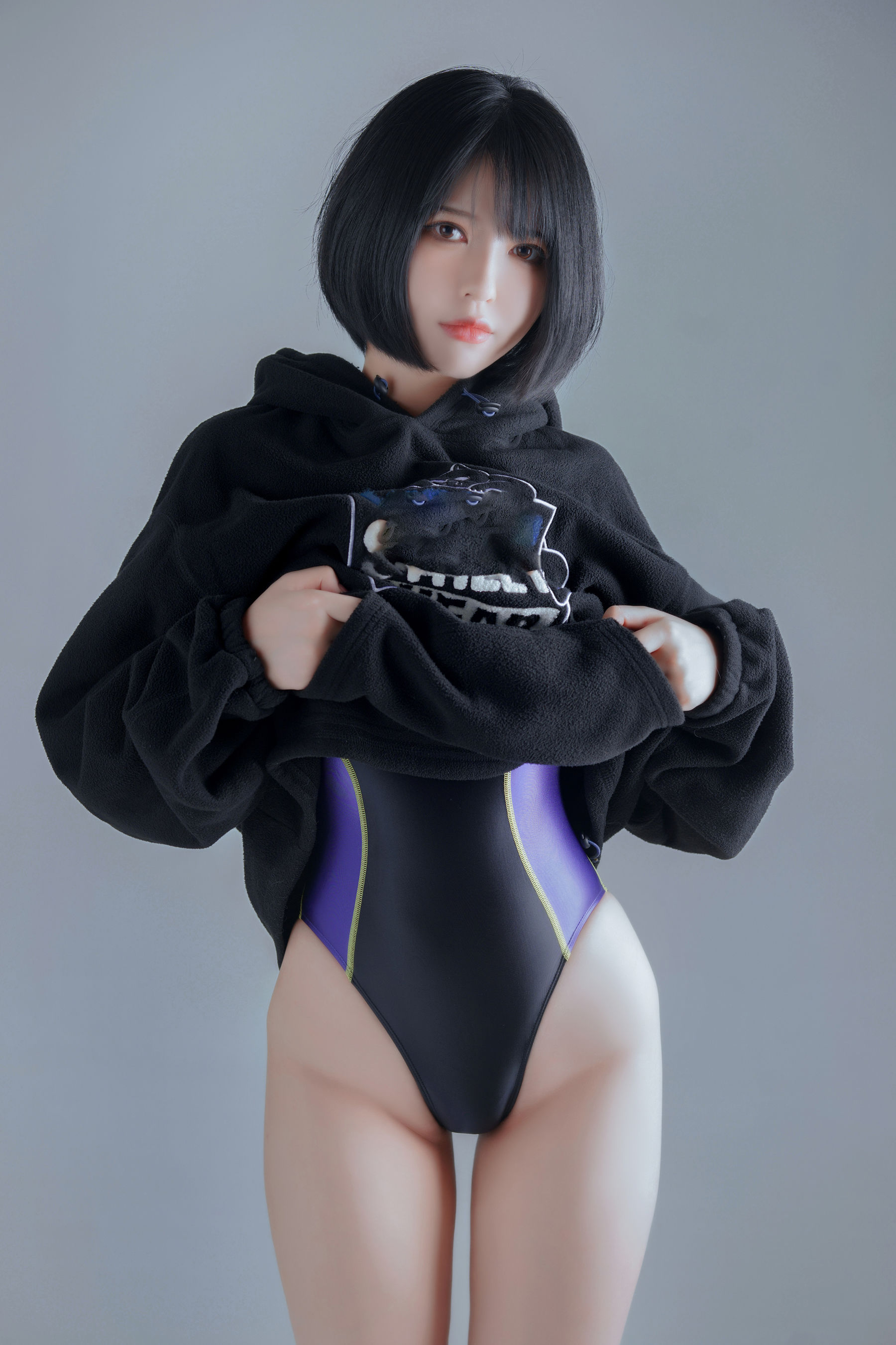 半半子 – 竞泳 [36P] - 秀人网免费无水印在线套图写真