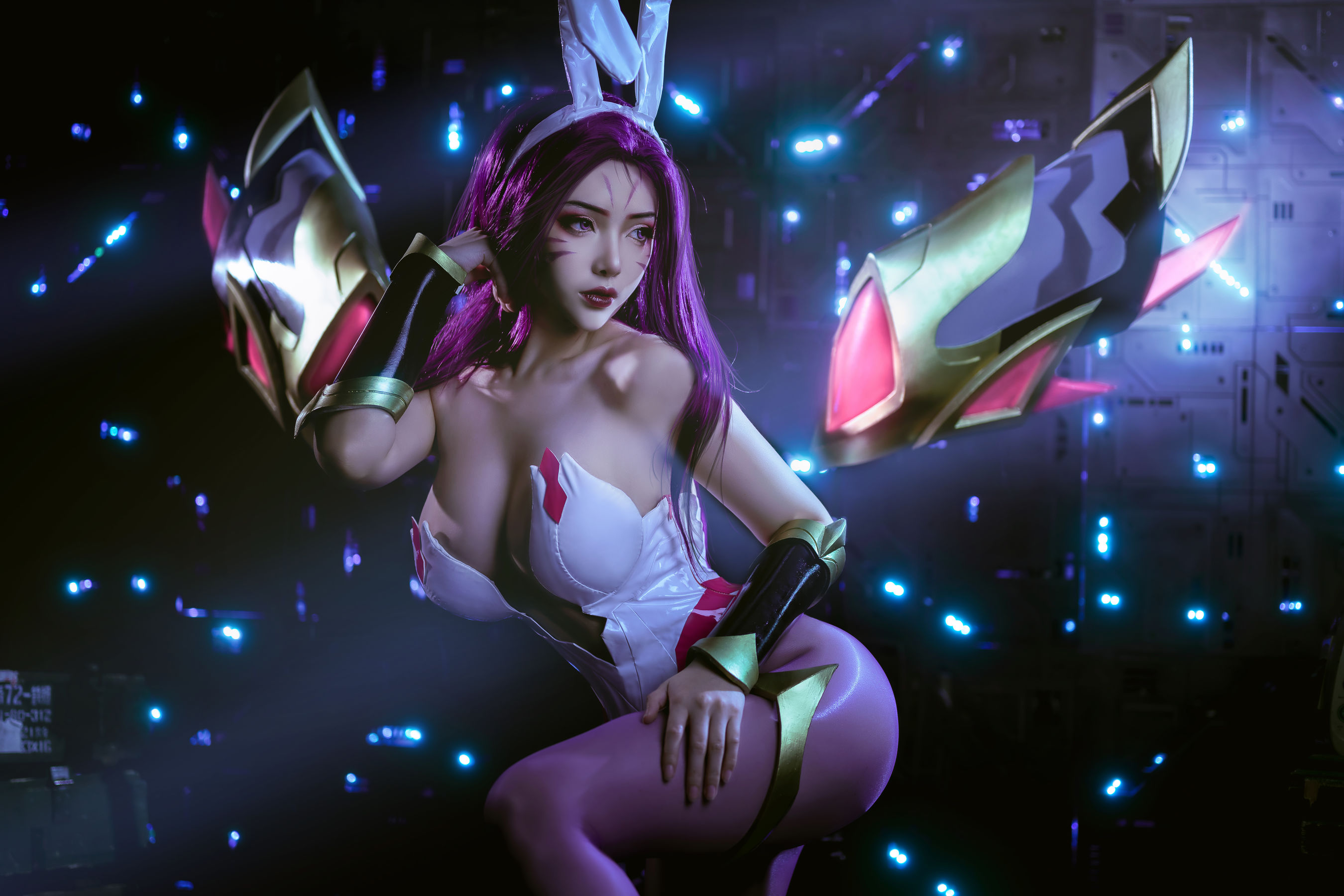 动漫博主雯妹 – 卡莎 [10P] - 秀人网免费无水印在线套图写真