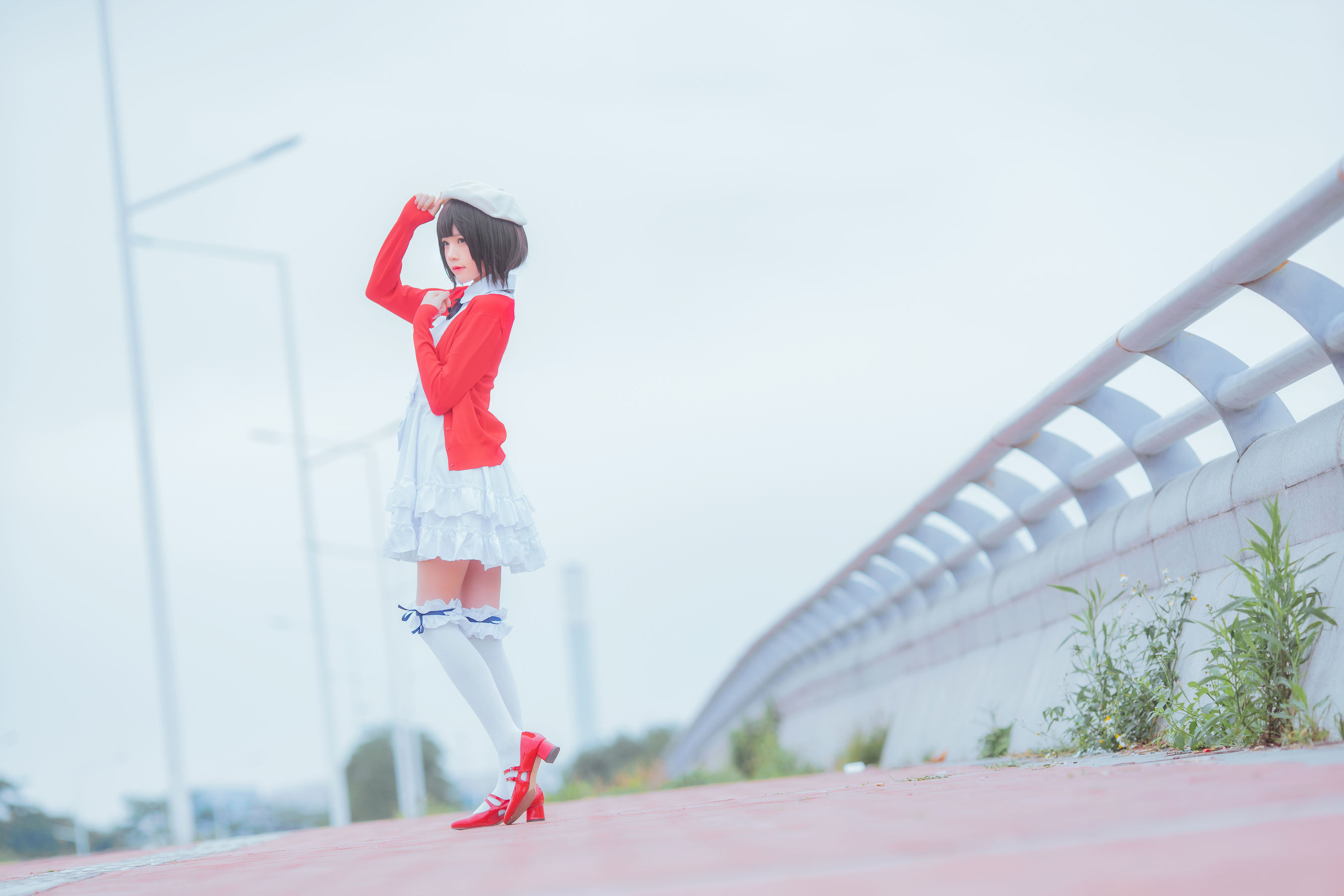 [萝莉COS] 桜桃喵《(加藤惠)常服》 [33P] - 秀人网免费无水印在线套图写真