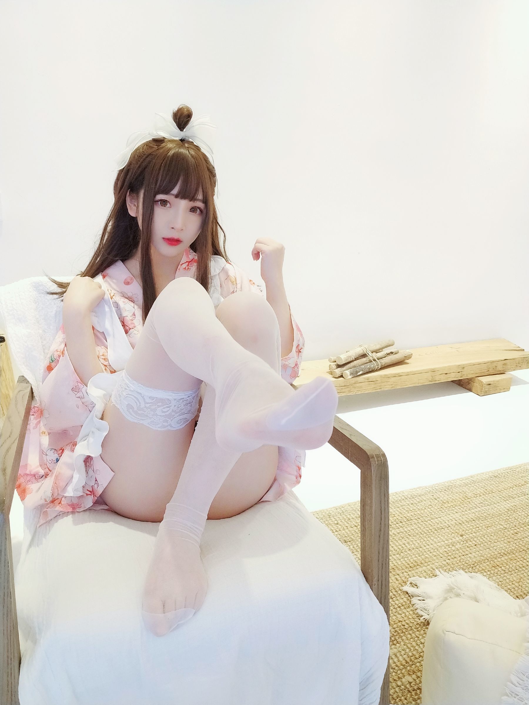 二次元美女古川kagura 浴衣女仆 [13P] - 秀人网免费无水印在线套图写真