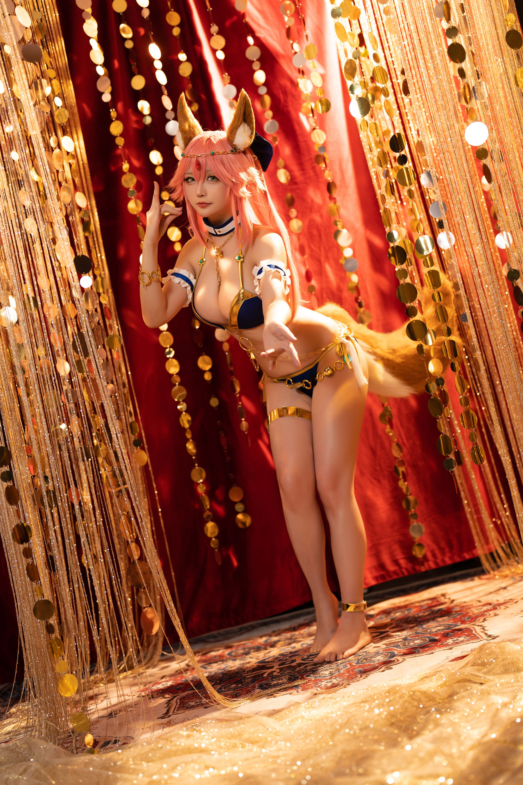 Coser小姐姐星之迟迟 – 玉藻前舞娘 [36P] - 秀人网免费无水印在线套图写真