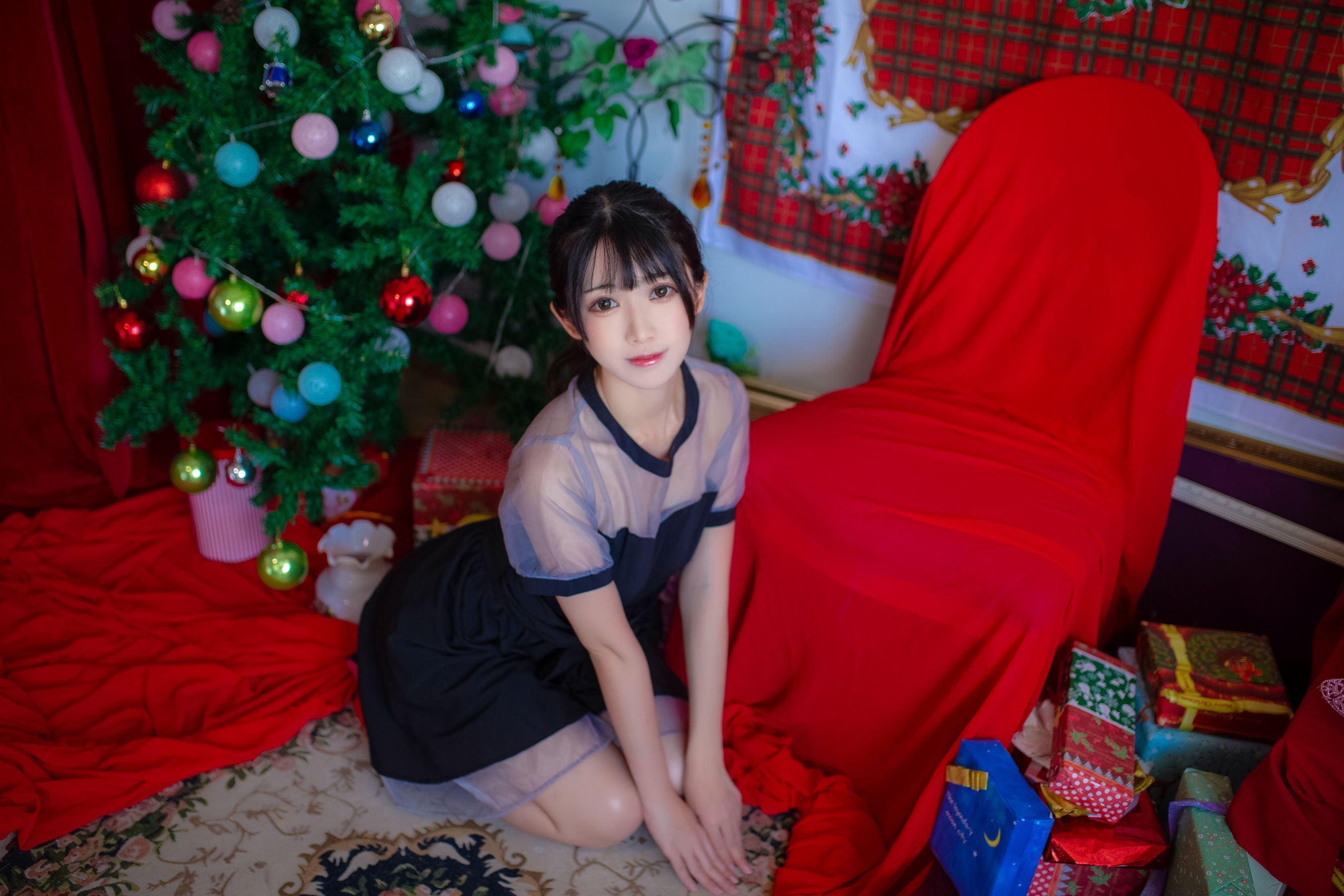 [萝莉COS] 鳗鱼霏儿 – 加藤惠 礼服 [13P] - 秀人网免费无水印在线套图写真