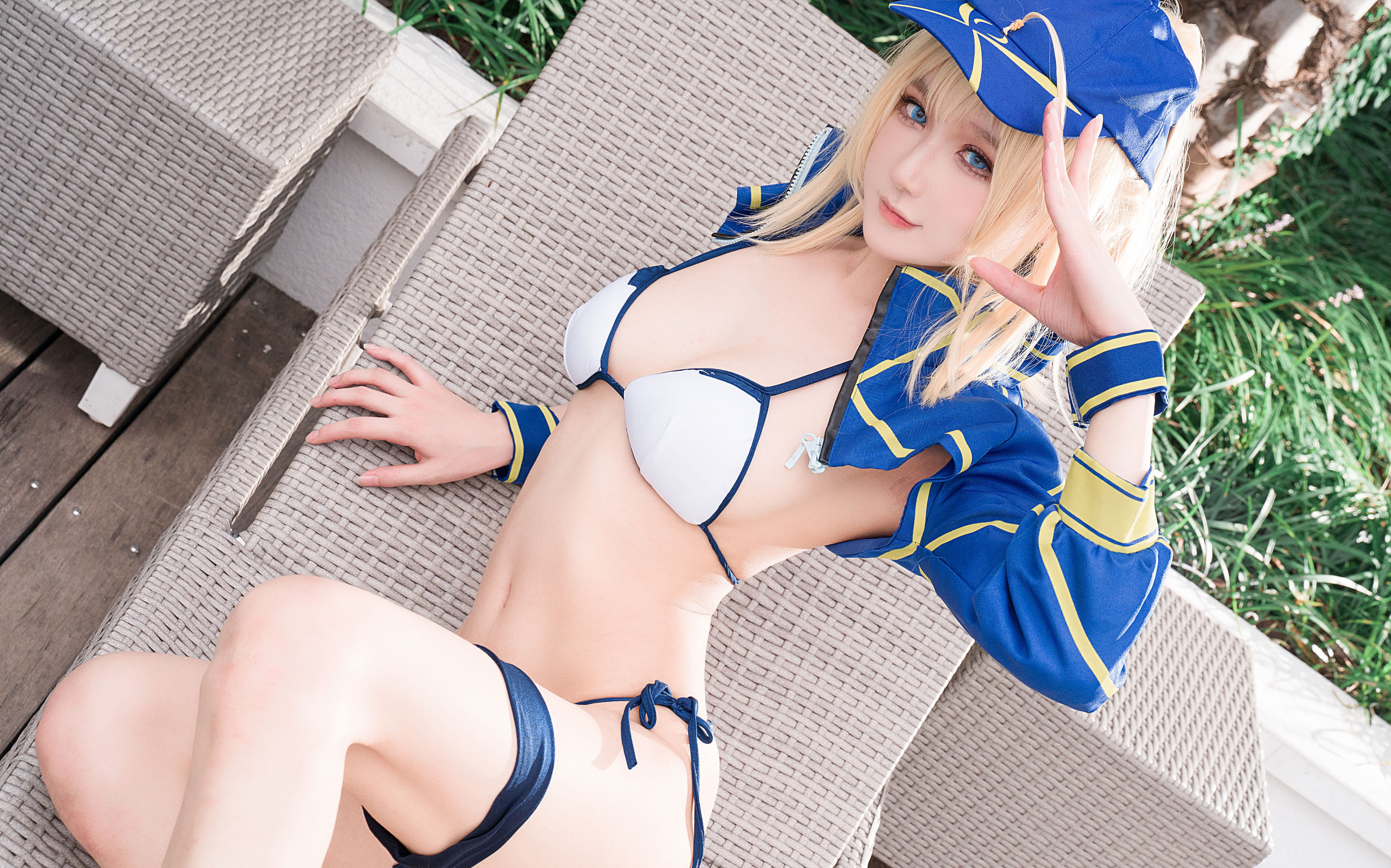 谜之女主角X毛 – 水着 [25P] - 秀人网免费无水印在线套图写真