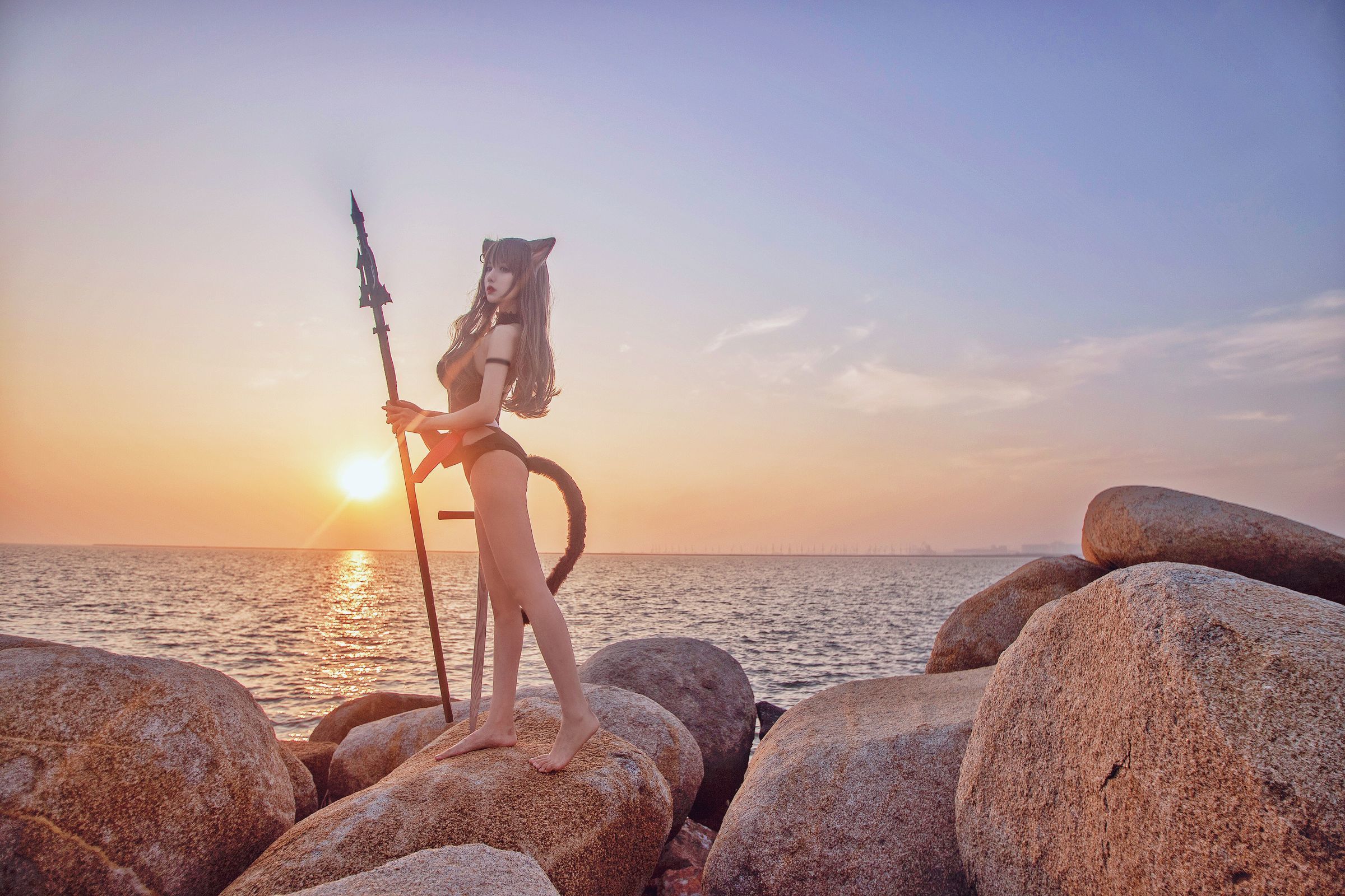 Shika小鹿鹿 – 天火泳装 [22P] - 秀人网免费无水印在线套图写真