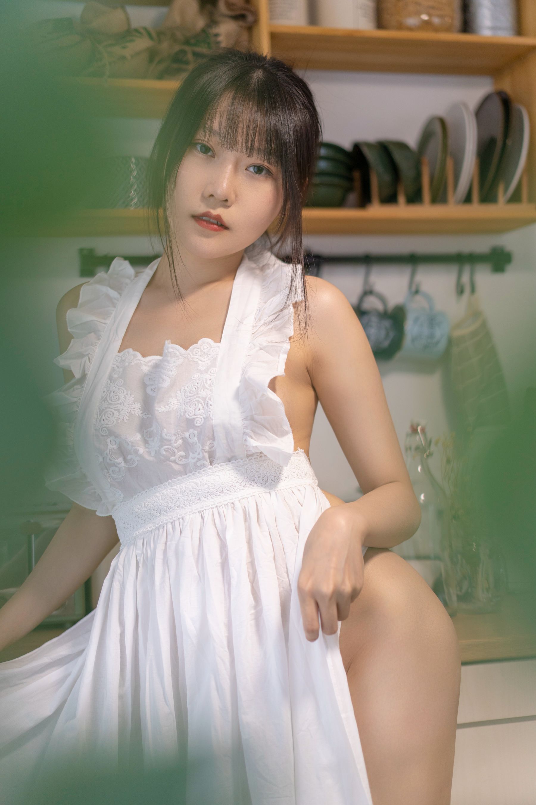 香草喵露露写真 – 厨娘 [55P] - 秀人网免费无水印在线套图写真