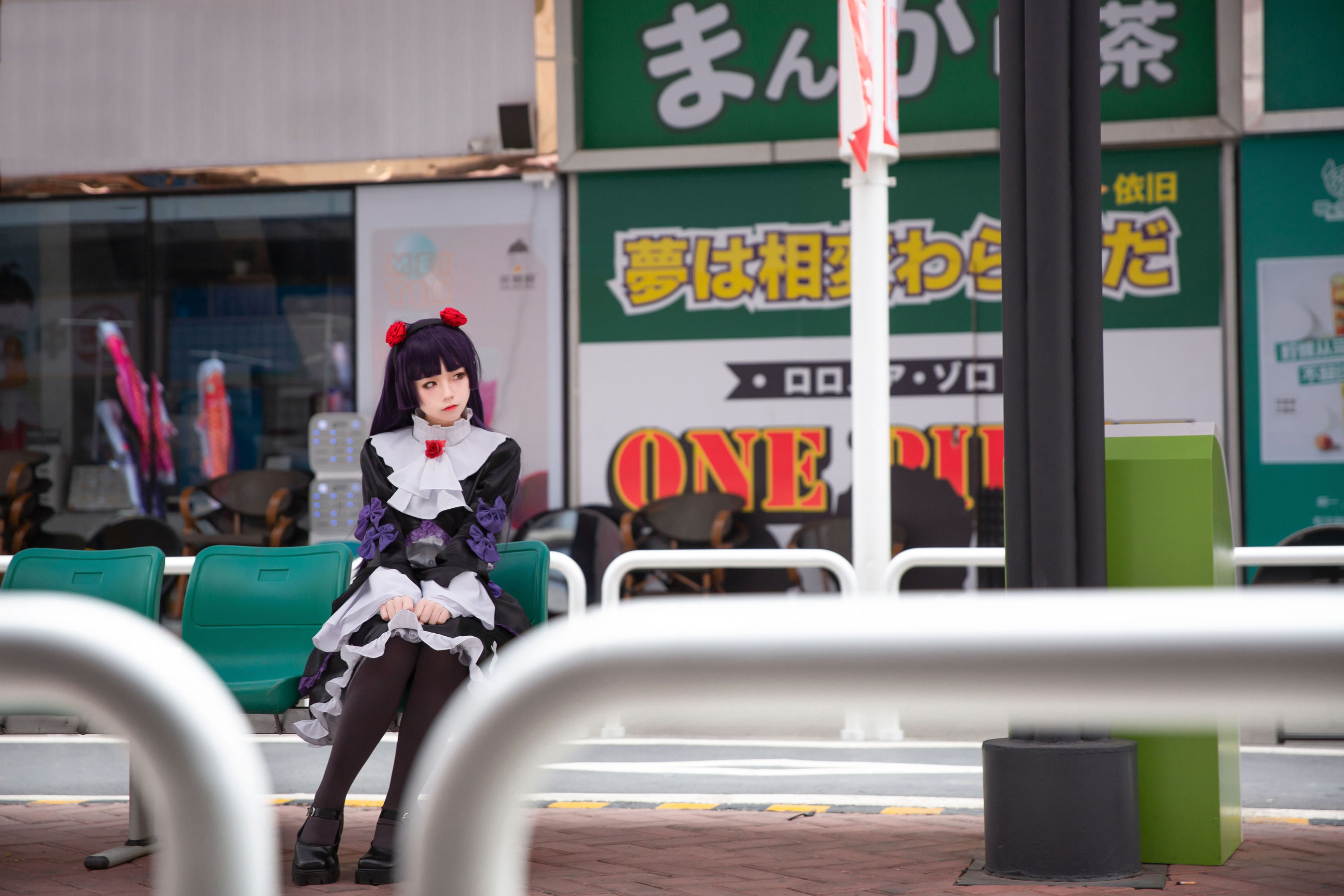 动漫博主G44不会受伤 – 黑猫 [21P] - 秀人网免费无水印在线套图写真