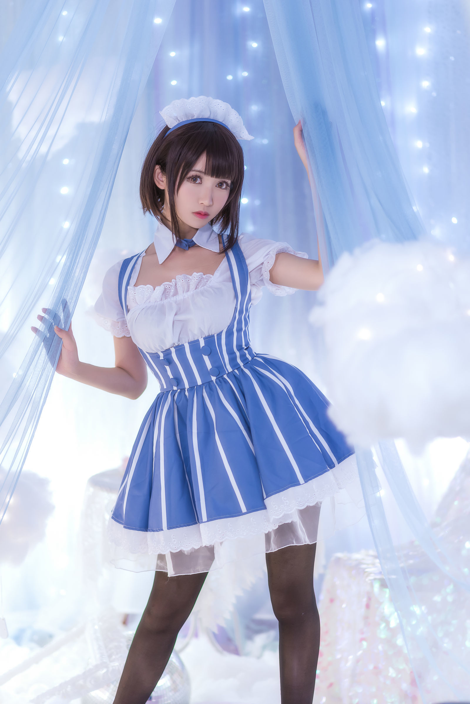 [萝莉COS] 鳗鱼霏儿 – 加藤惠 女仆 [19P] - 秀人网免费无水印在线套图写真