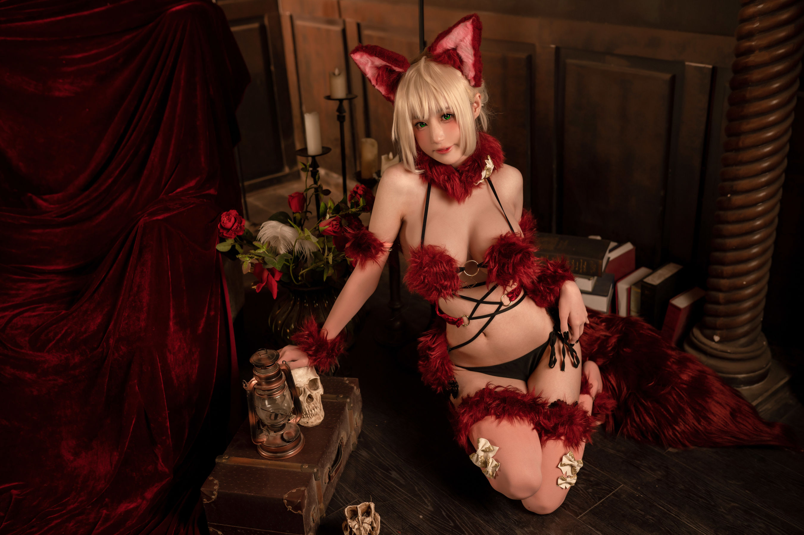 西园寺南歌 – 野兽尼禄 [27P] - 秀人网免费无水印在线套图写真