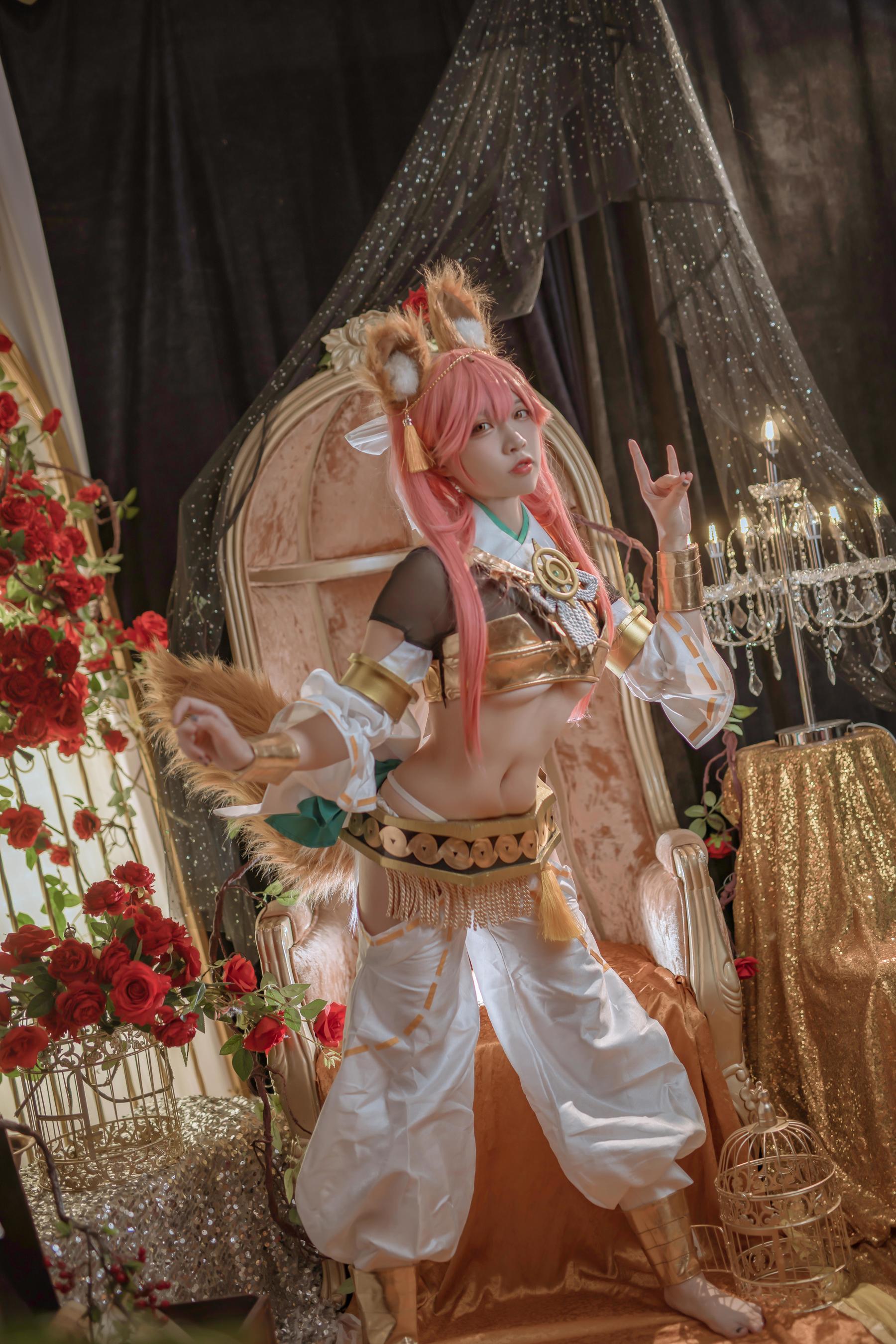 [Cosplay写真] 人气Coser二佐Nisa – 玉藻前神话礼装 [20P] - 秀人网免费无水印在线套图写真