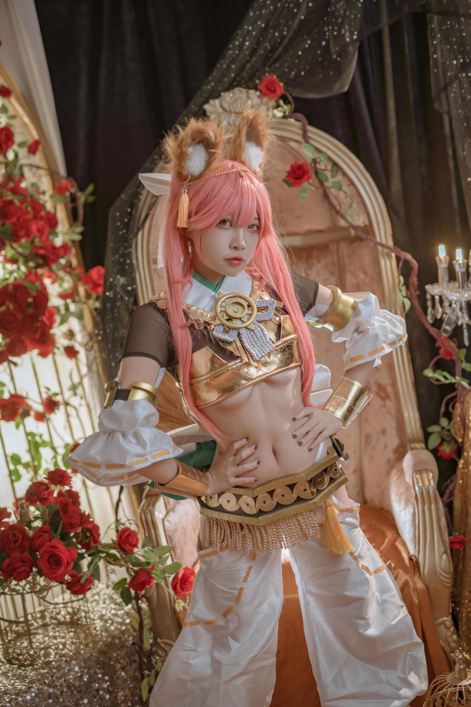 [Cosplay写真] 人气Coser二佐Nisa – 玉藻前神话礼装 [20P] - 秀人网免费无水印在线套图写真