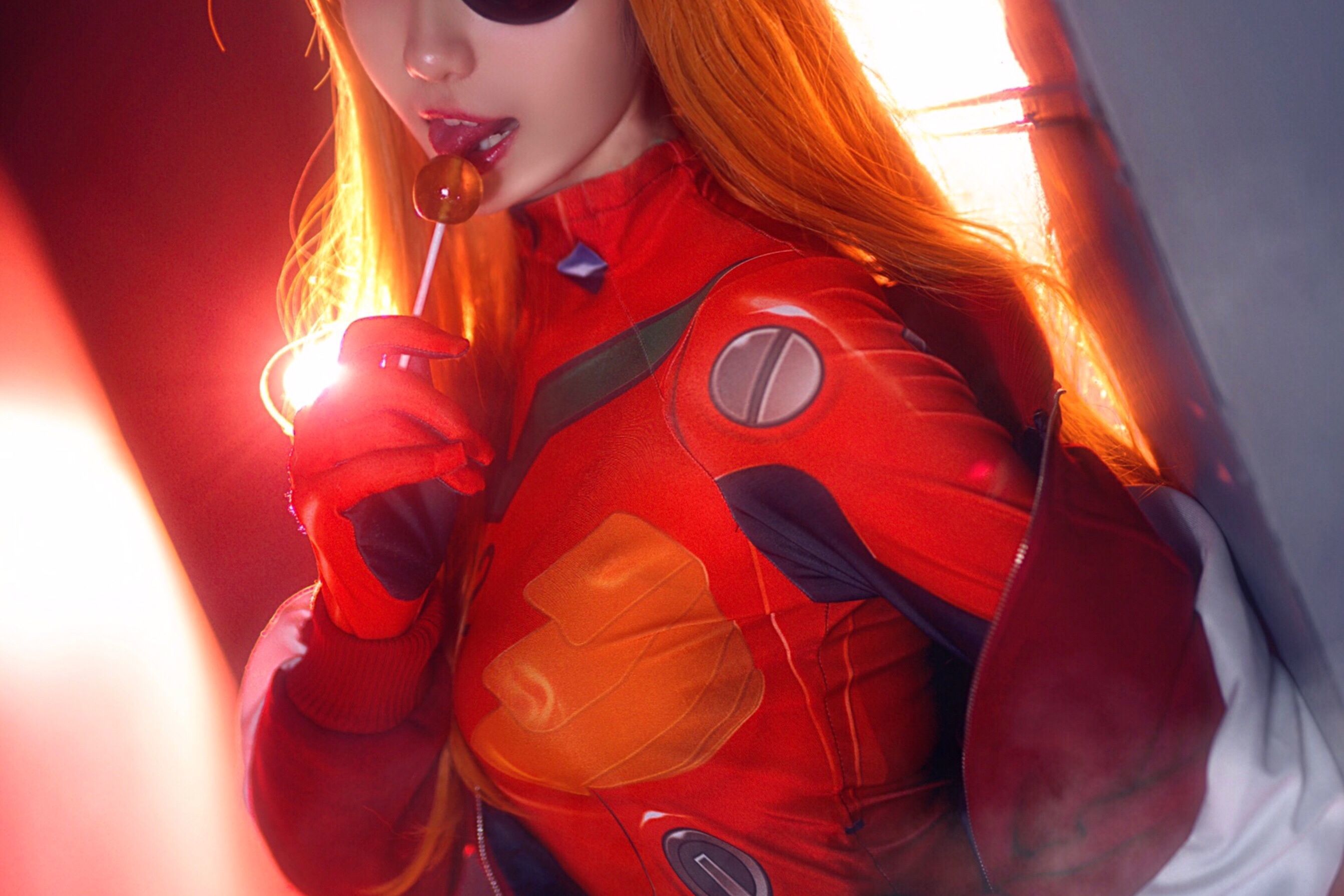 动漫博主南桃Momoko – 明日香战斗服 [18P] - 秀人网免费无水印在线套图写真