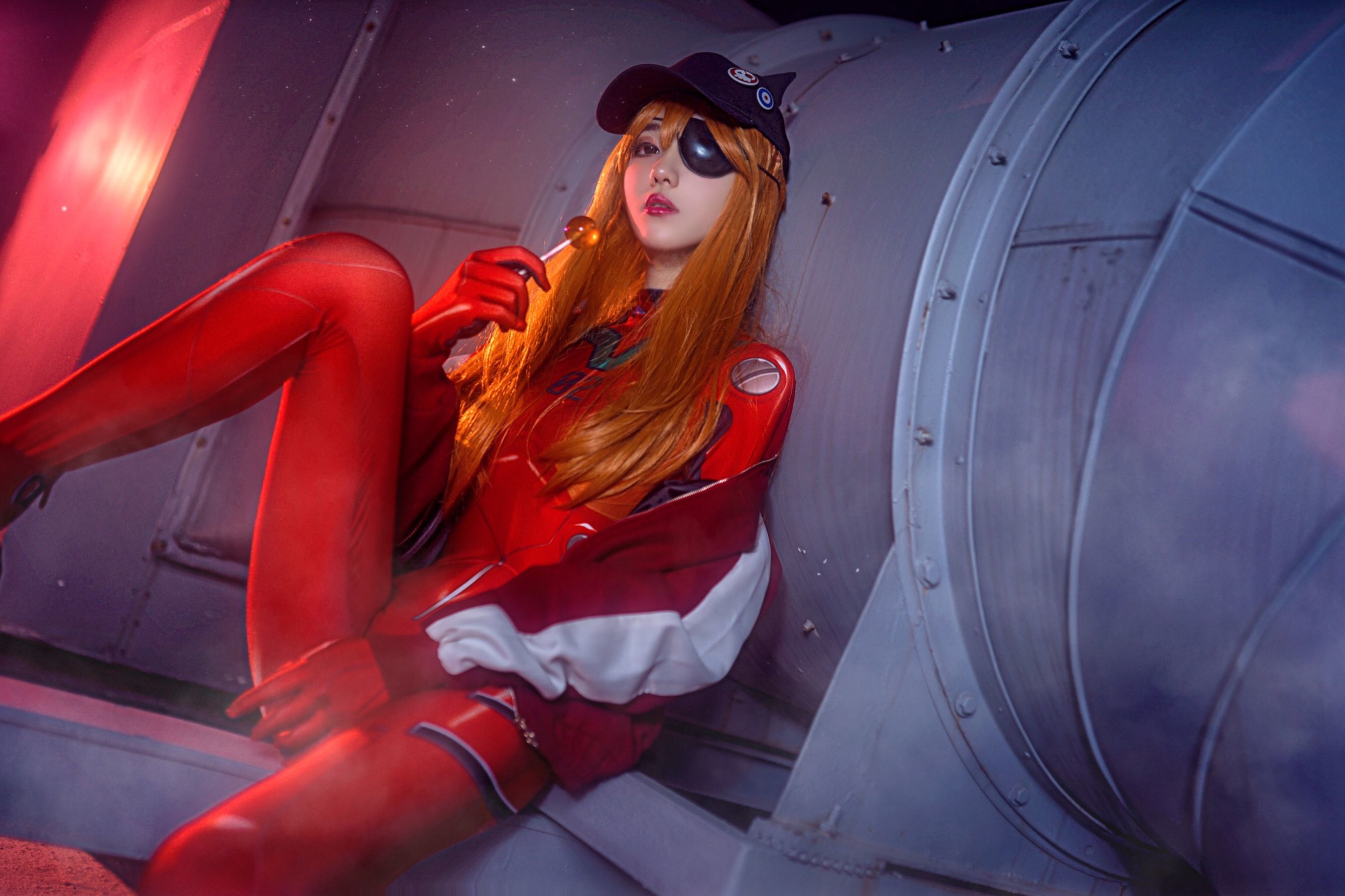 动漫博主南桃Momoko – 明日香战斗服 [18P] - 秀人网免费无水印在线套图写真