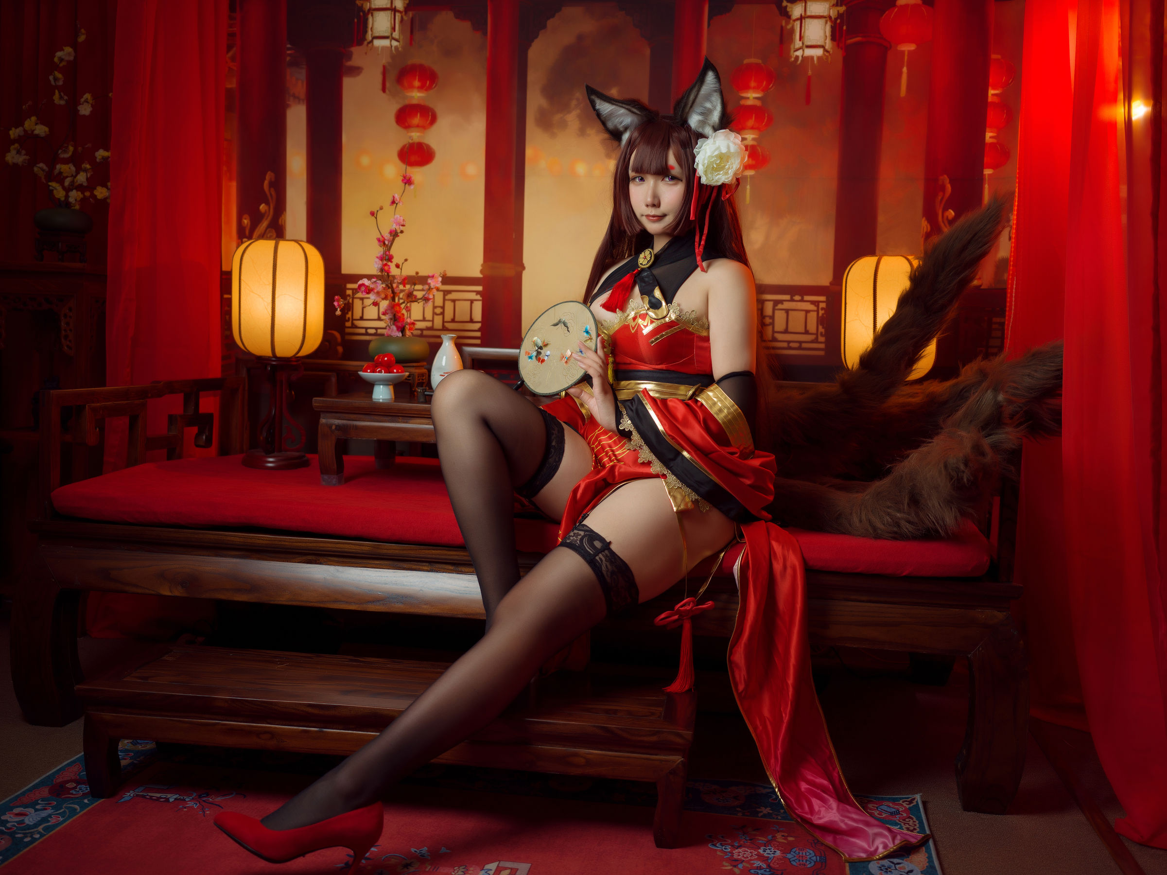 麻花麻花酱 – 天城旗袍 [20P] - 秀人网免费无水印在线套图写真