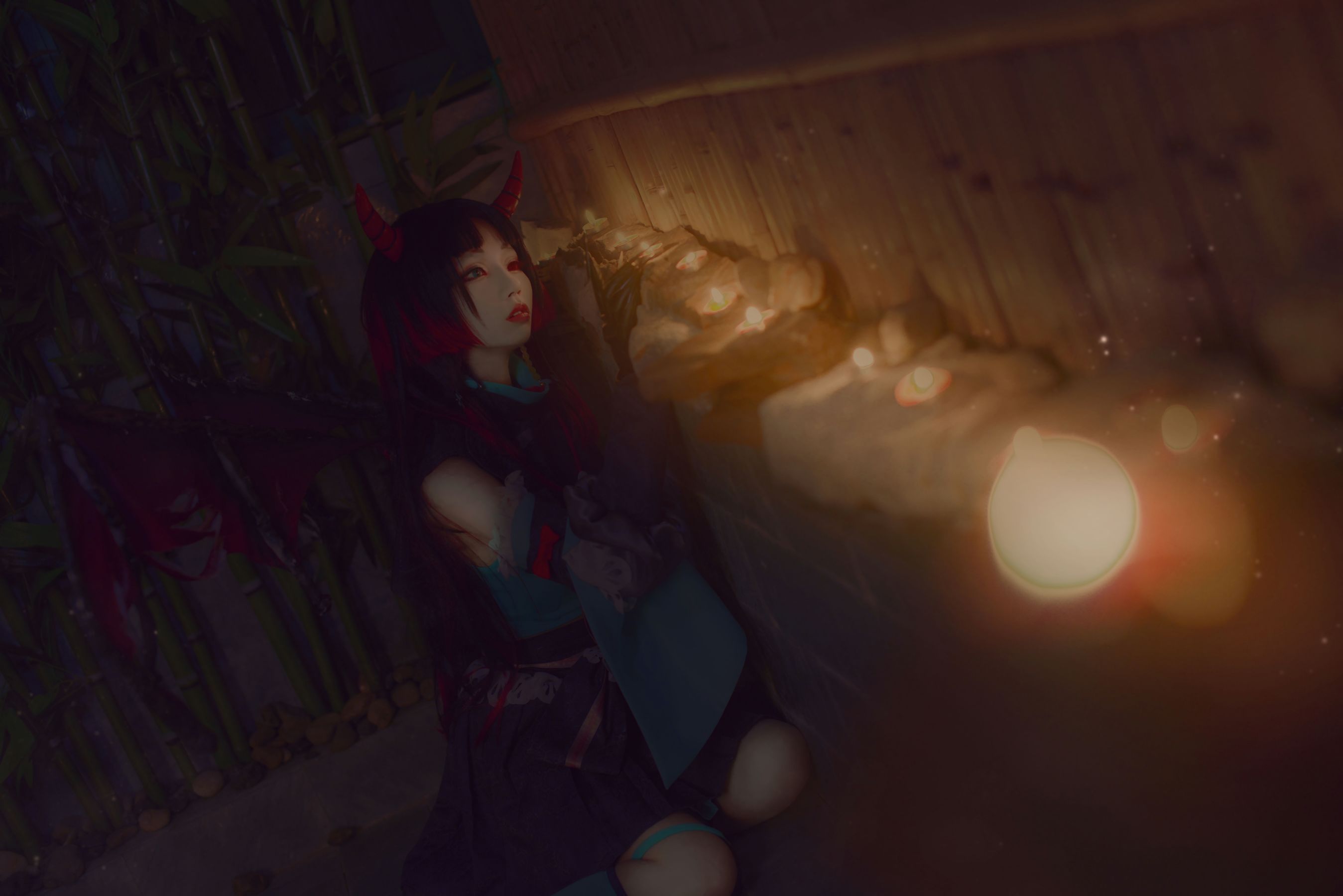 萌妹白易子教主 – 阴阳师 吸血姬 [12P] - 秀人网免费无水印在线套图写真