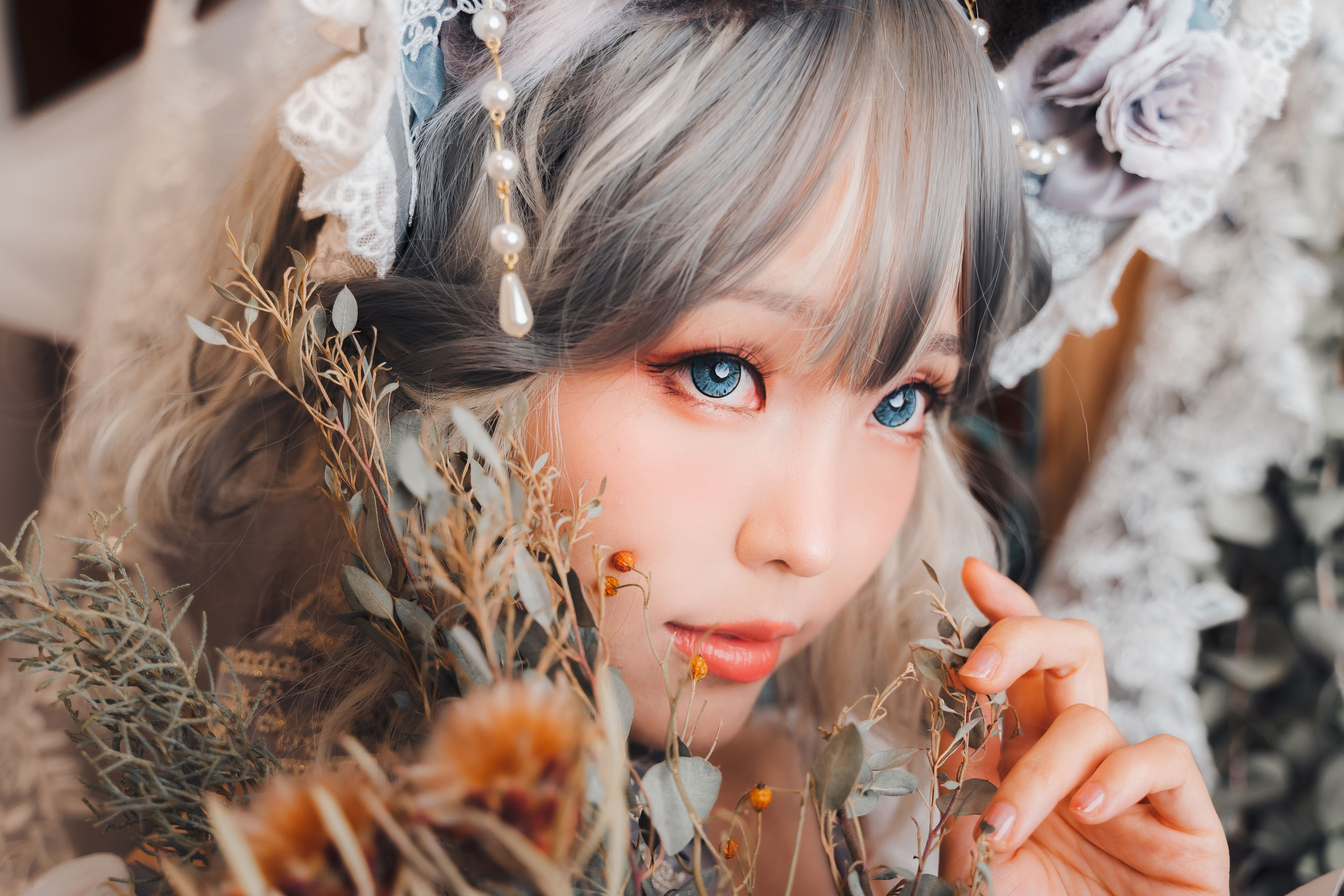 Ely_eee(ElyEE子) – agdoll Cat Doll 布偶貓少女人形 [51P] - 秀人网免费无水印在线套图写真