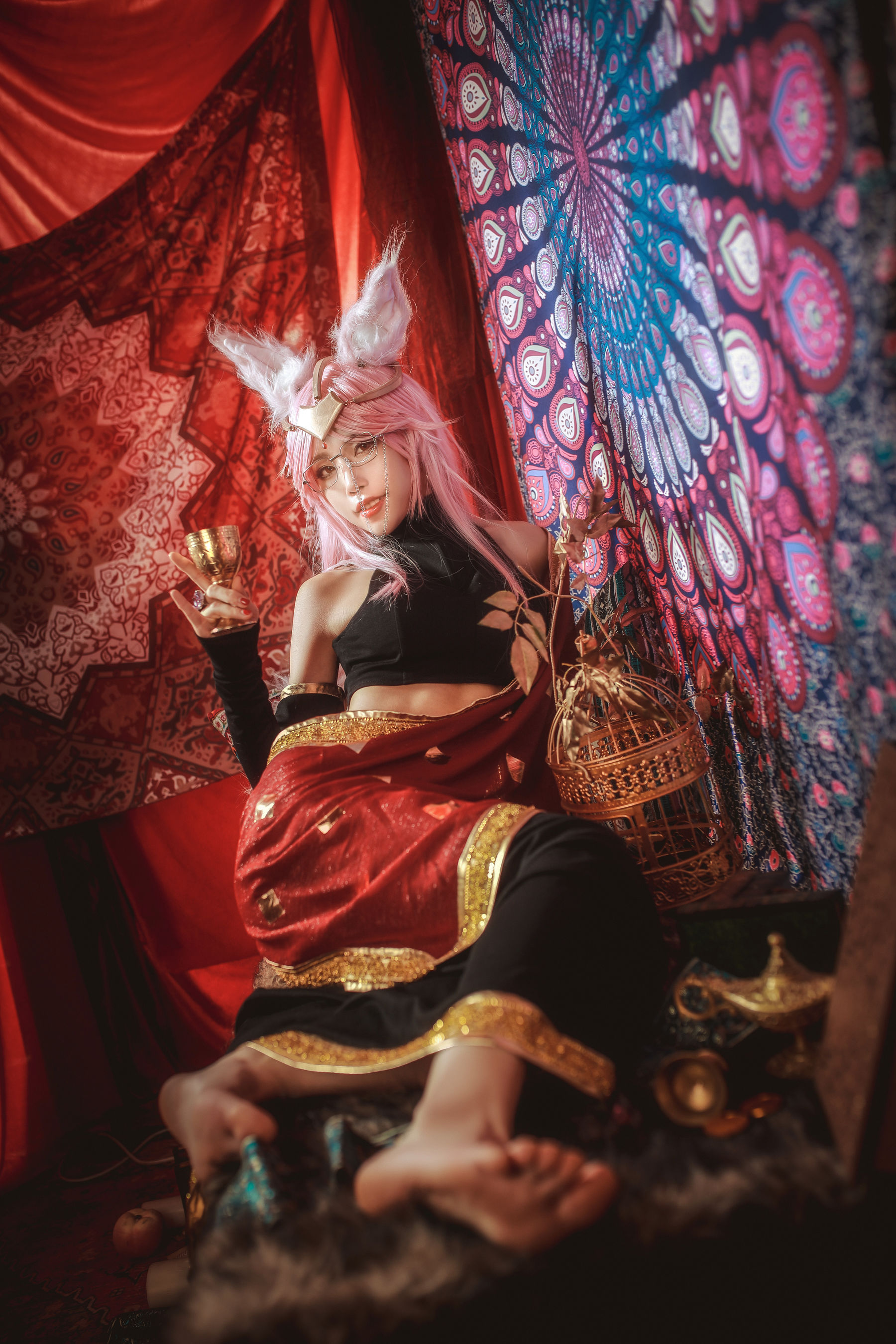 [Cosplay写真] 动漫博主水淼aqua – 玉藻前柯杨斯卡娅 [12P] - 秀人网免费无水印在线套图写真