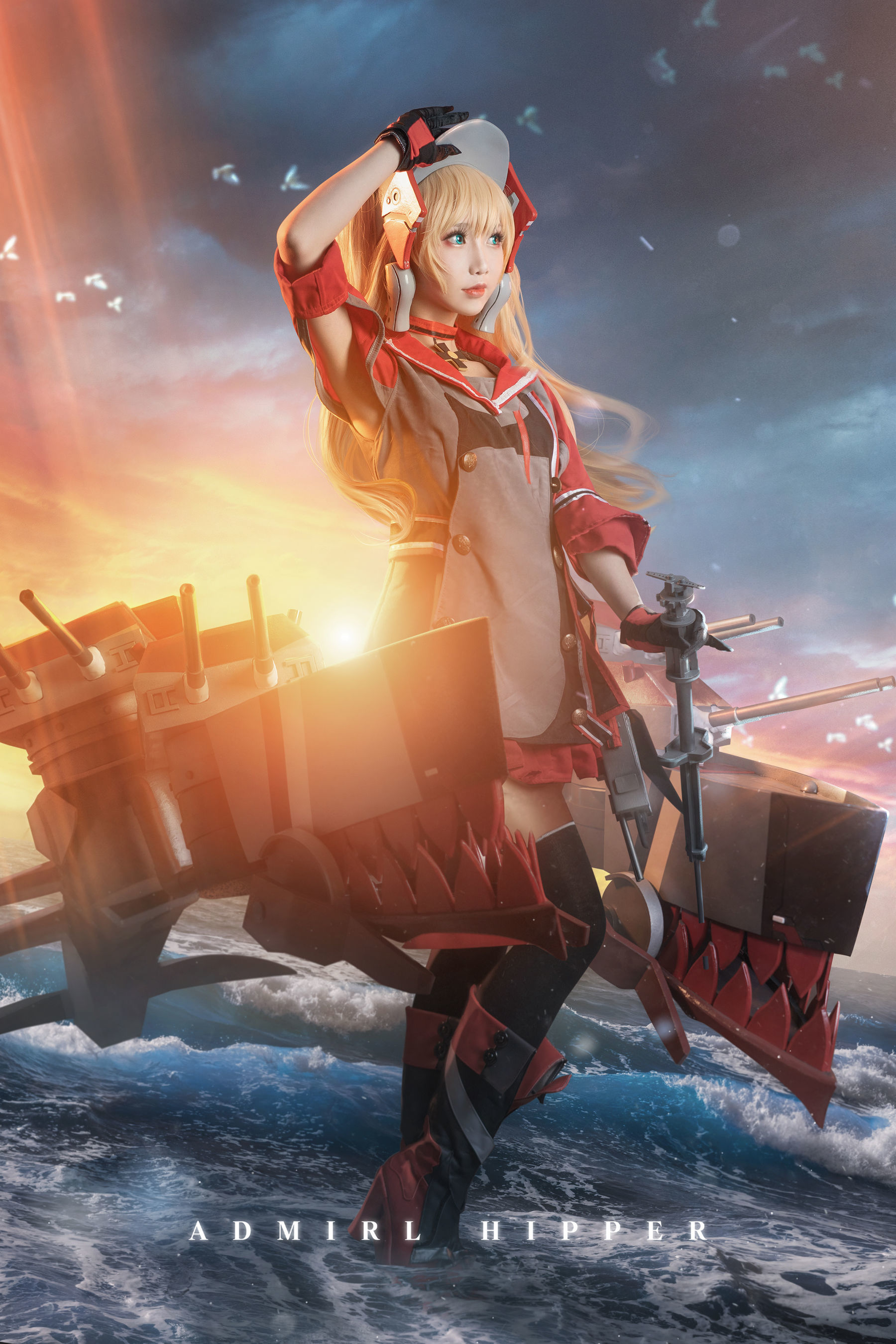 可爱人气Coser面饼仙儿 – 希佩尔上将 [9P] - 秀人网免费无水印在线套图写真