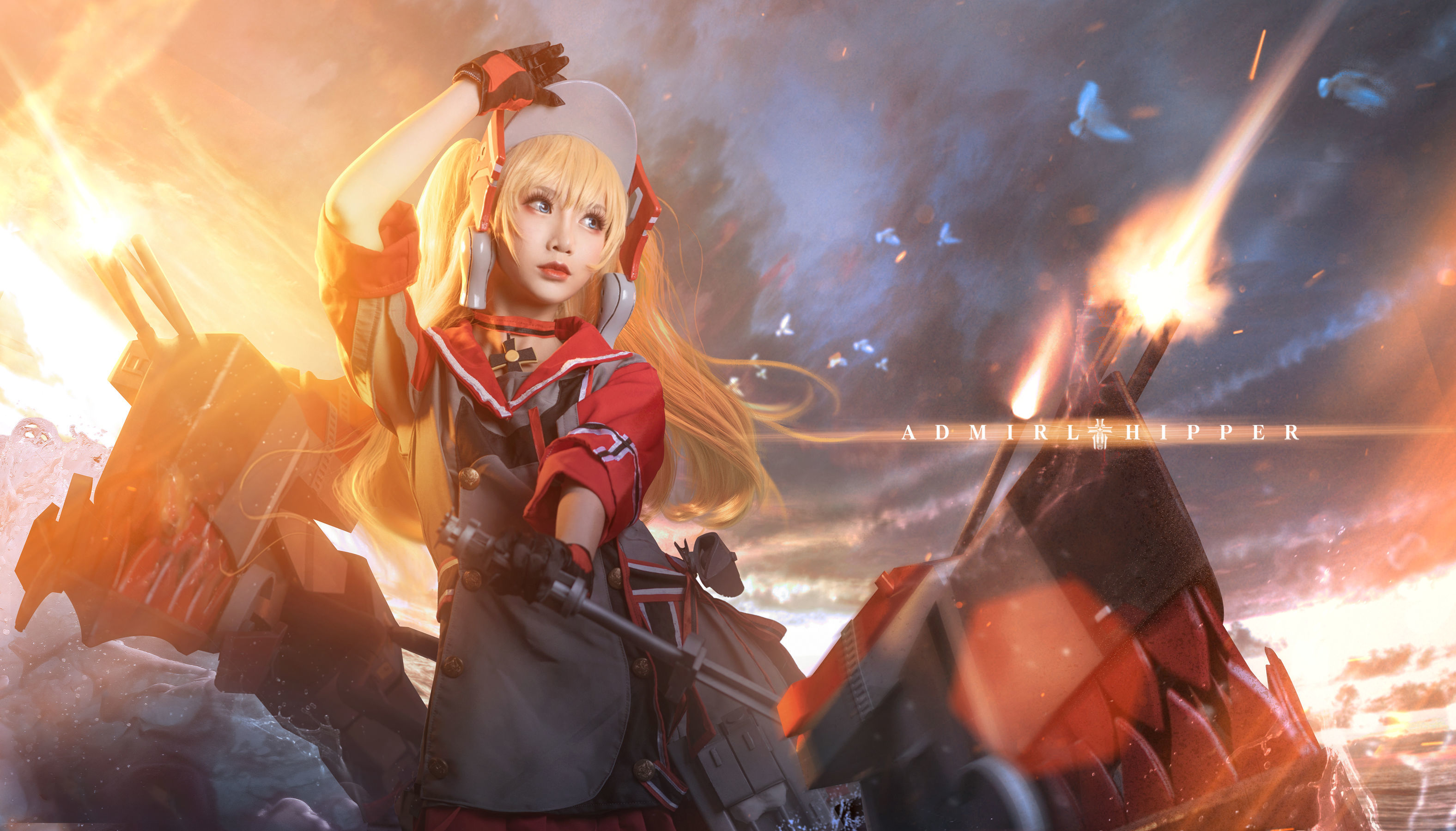 可爱人气Coser面饼仙儿 – 希佩尔上将 [9P] - 秀人网免费无水印在线套图写真