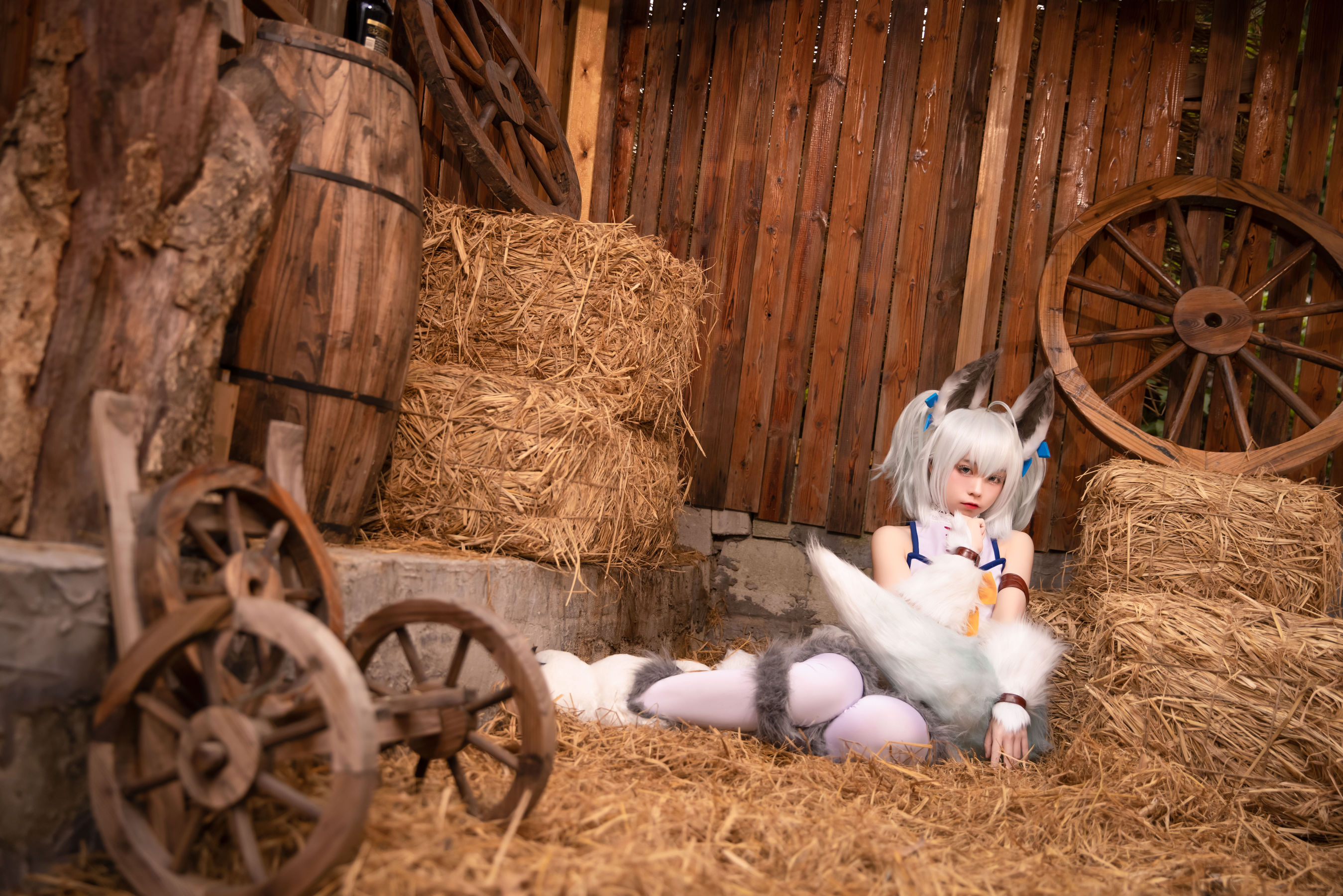 动漫博主G44不会受伤 – 地牢刹那常服 [42P] - 秀人网免费无水印在线套图写真